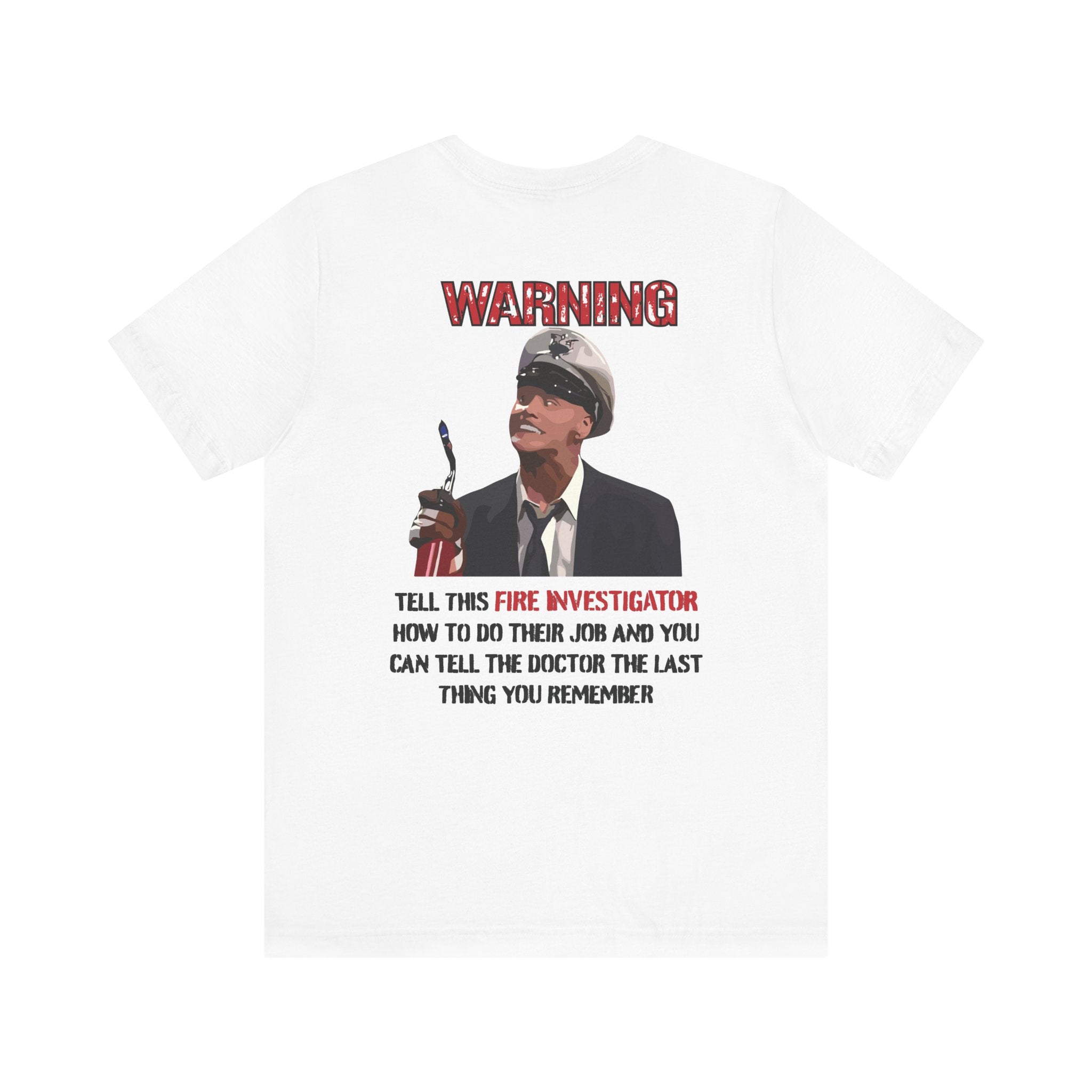 Fire Marshal Funny Shirt - Heavy Cotton Unisex Tee -