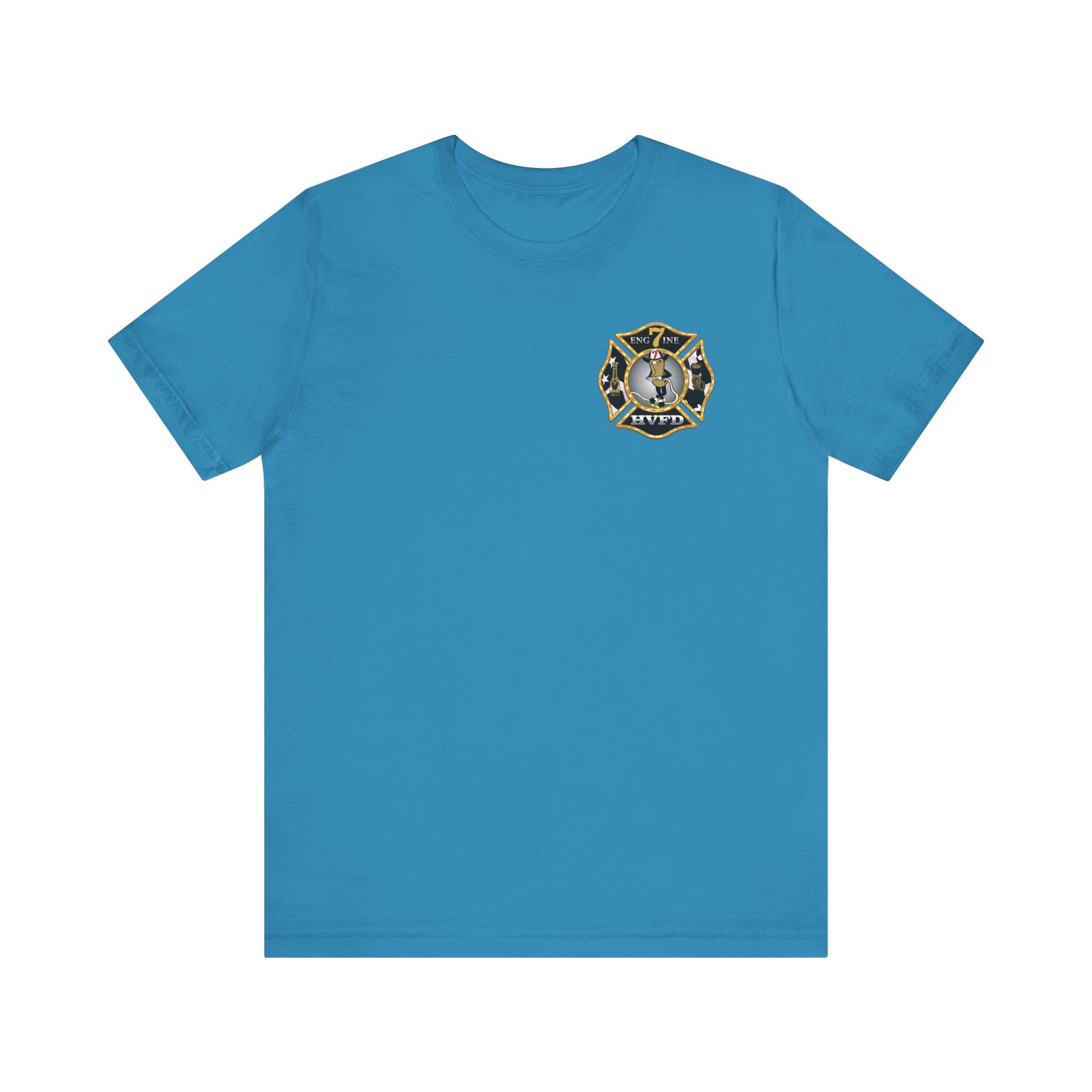 Hollywood MD Vol Fire Eng7ine - Bella+Canvas Soft Unisex Tee