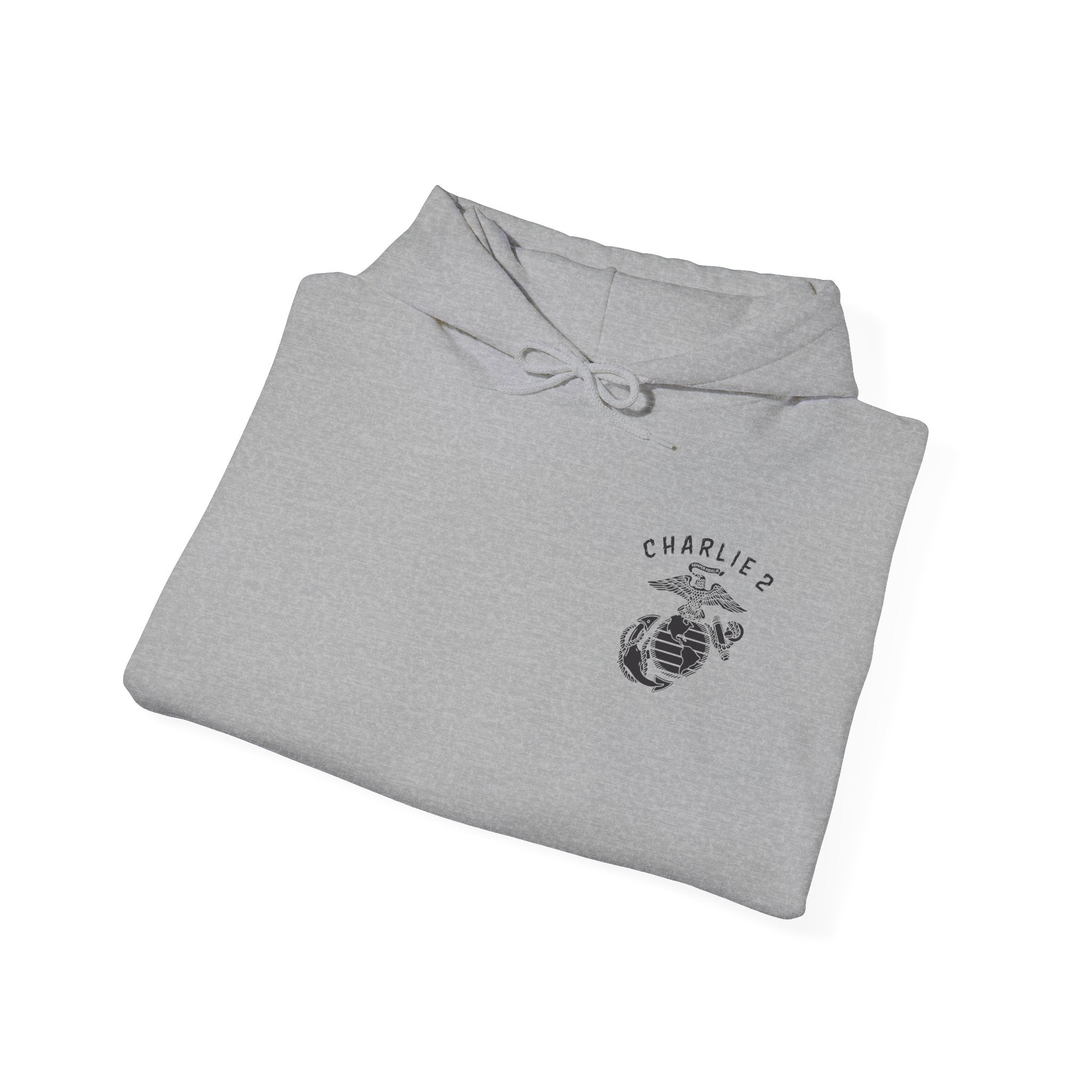 Charlie 2 Ronin (black Logo) - Gildan Heavy Blend™ Hooded Sweatshirt