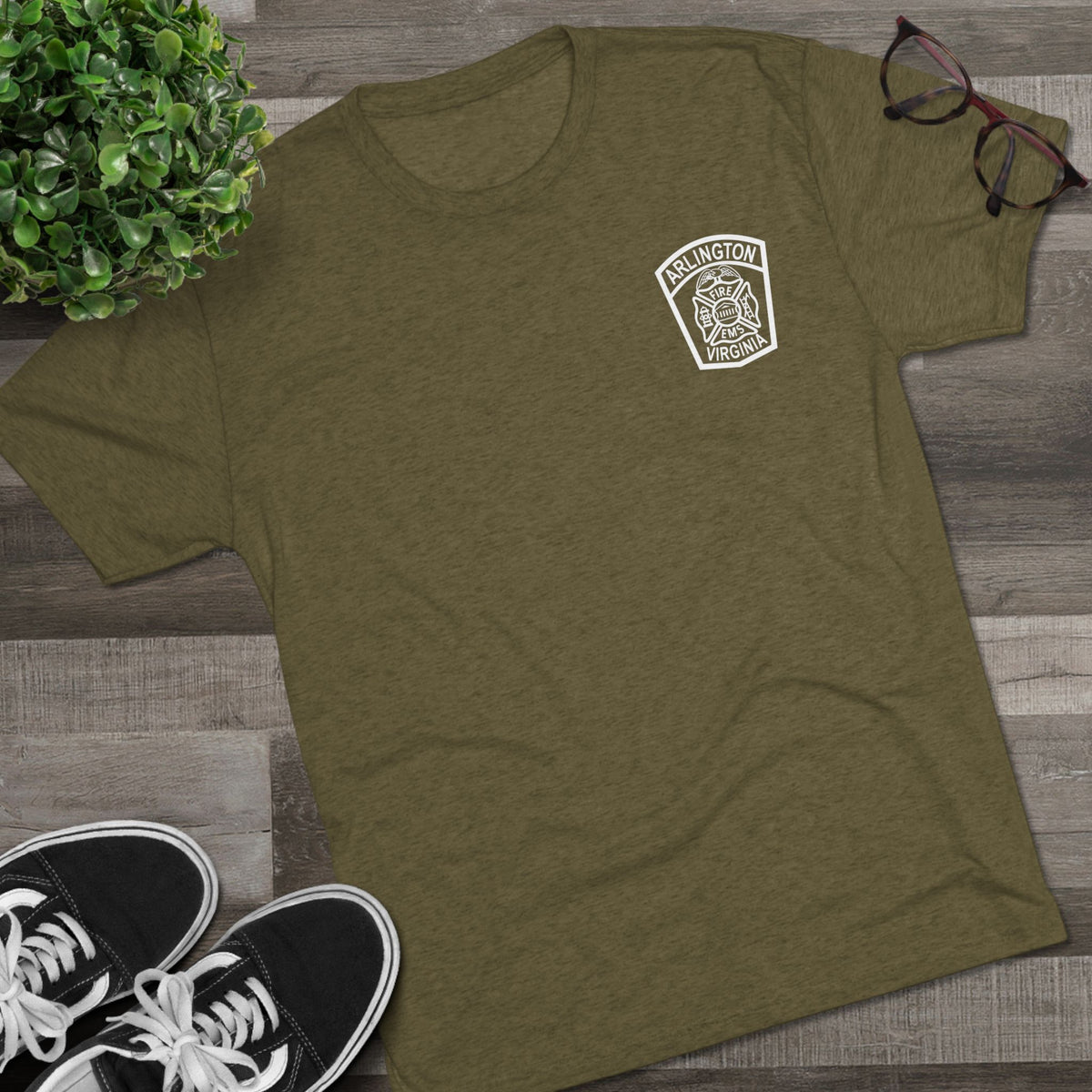 ACFD Uniform - NextLevel Tri-Blend Crew Tee