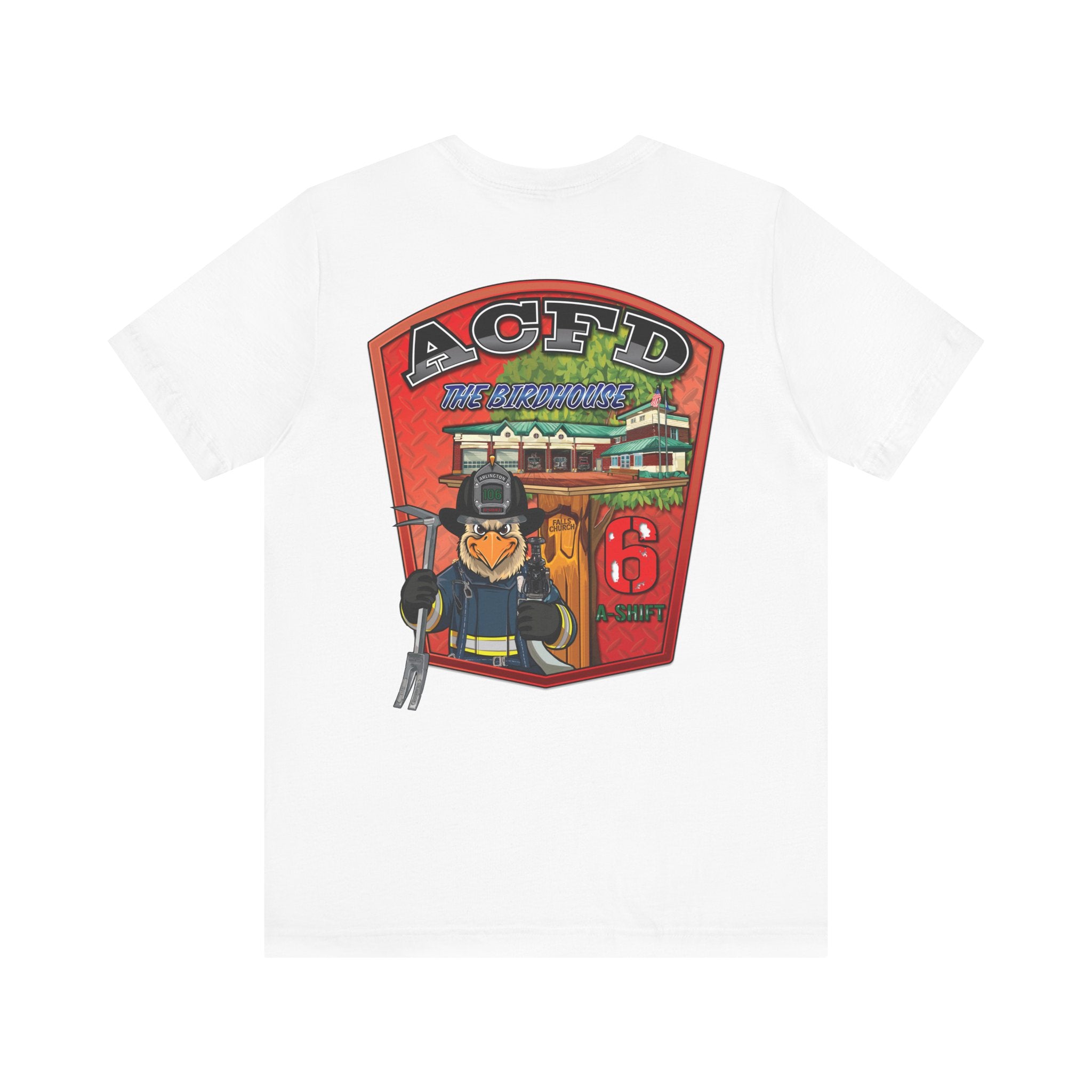 Arlington Station 6 A-Shift BirdHouse - Bella+Canvas Soft Unisex Tee