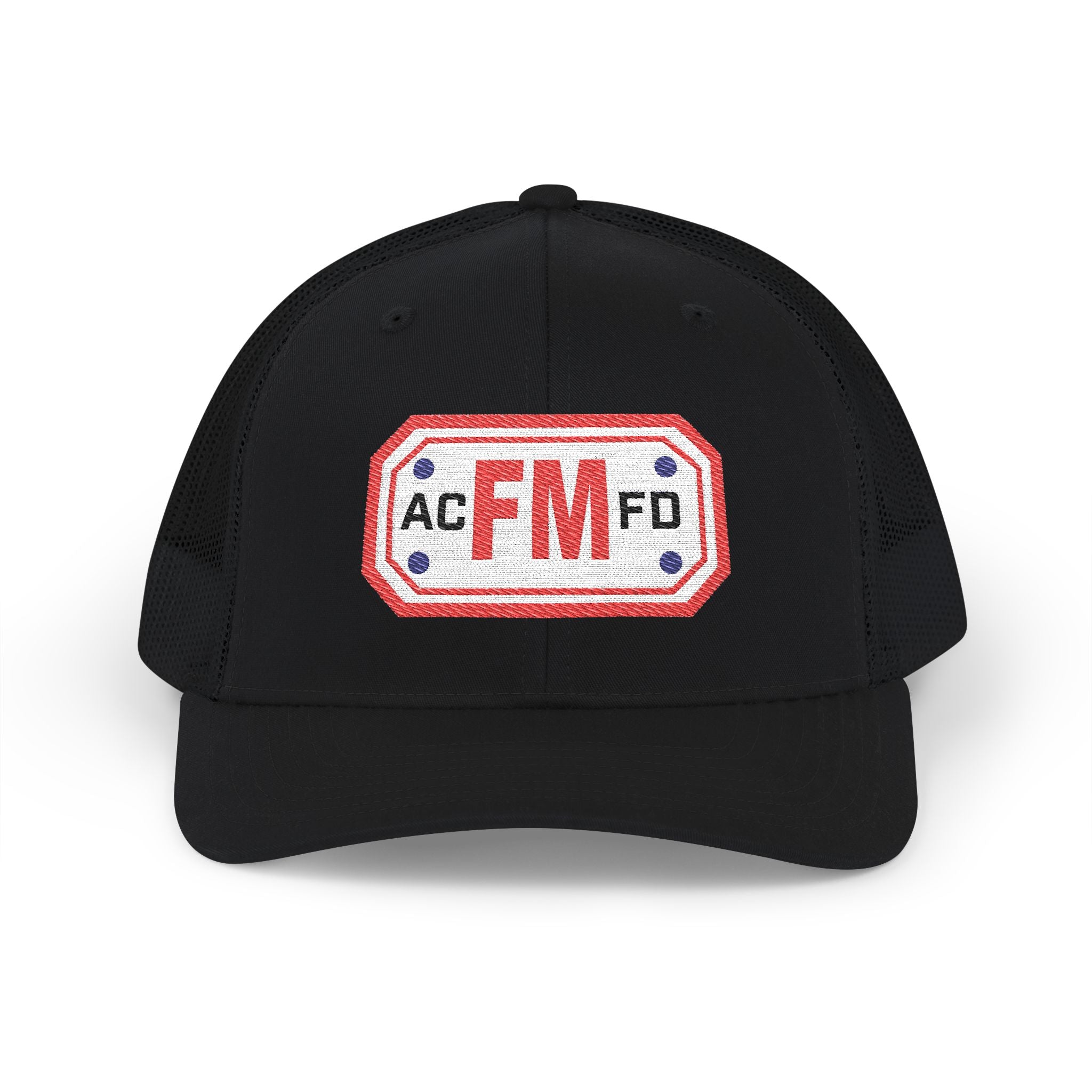Arlington Fire Marshal Red - Snapback Trucker (Richardson 112 Style Hat)