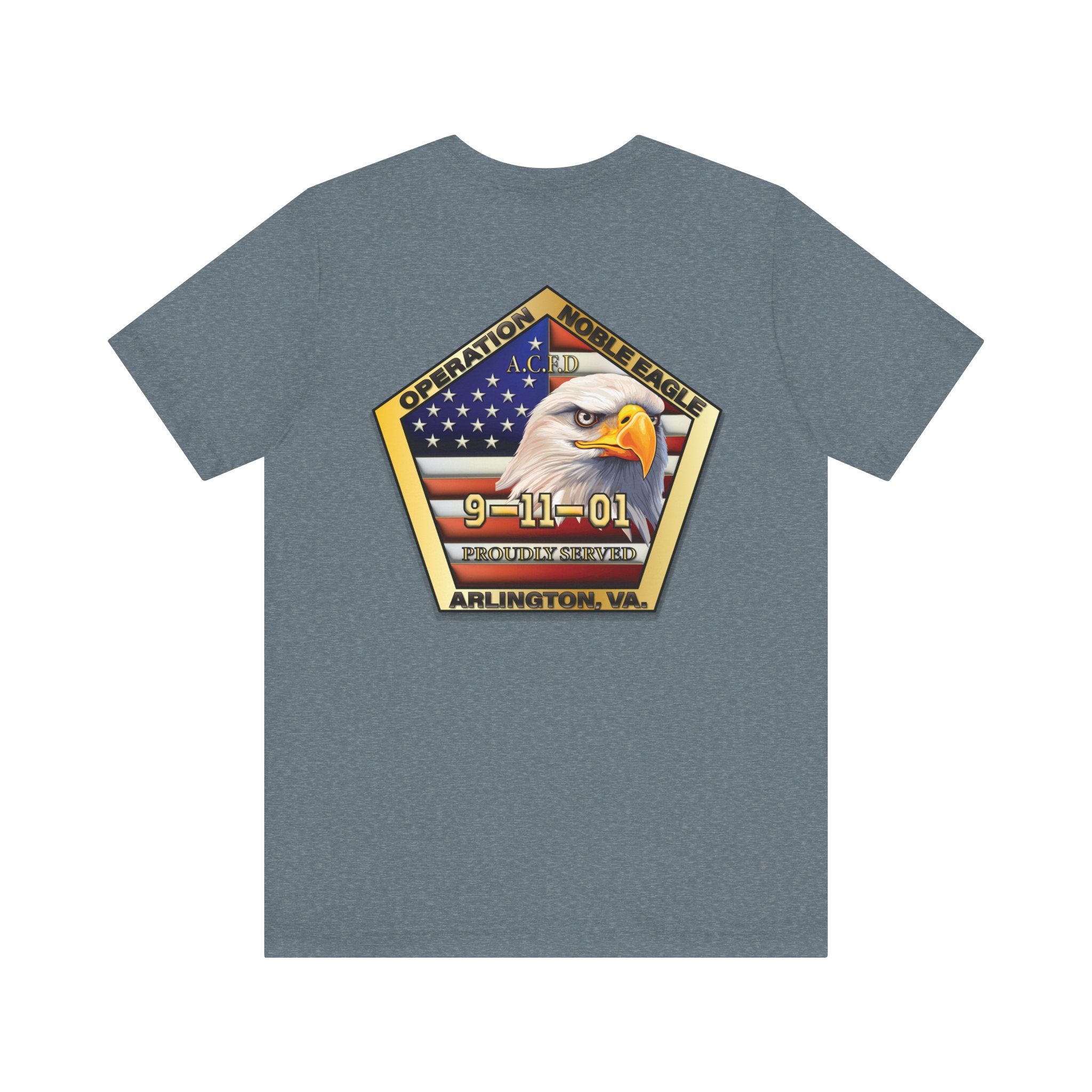 Arlington Badge/Noble Eagle - Bella+Canvas Soft Unisex Tee