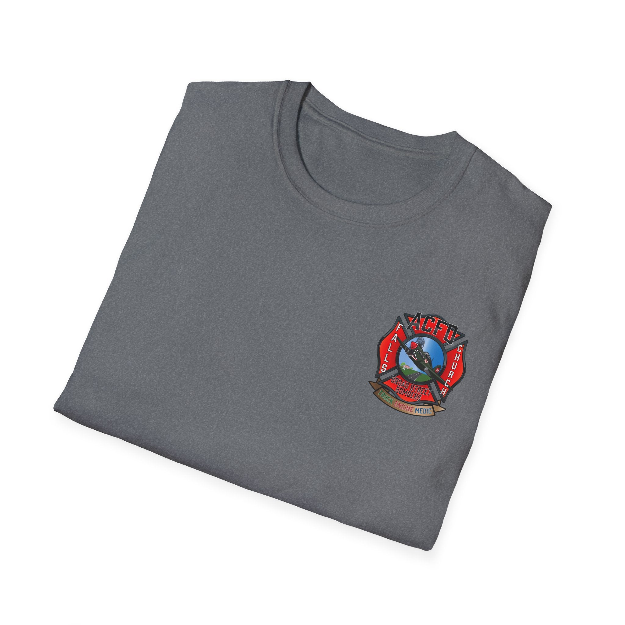 Station 6 broad street bombers - Unisex Softstyle T-Shirt Gildan