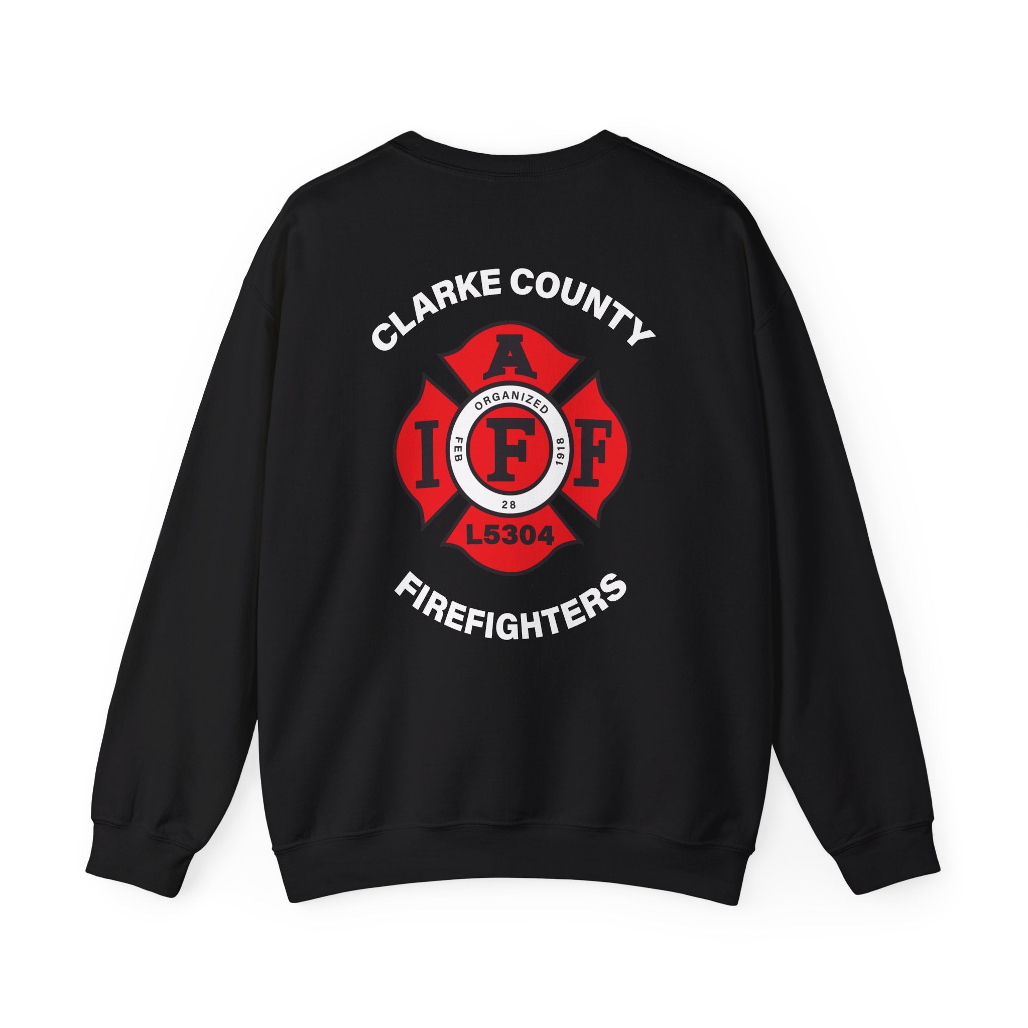 Clarke County Fire Local 5304 - Gildan Unisex Heavy Blend™ Crewneck Sweatshirt