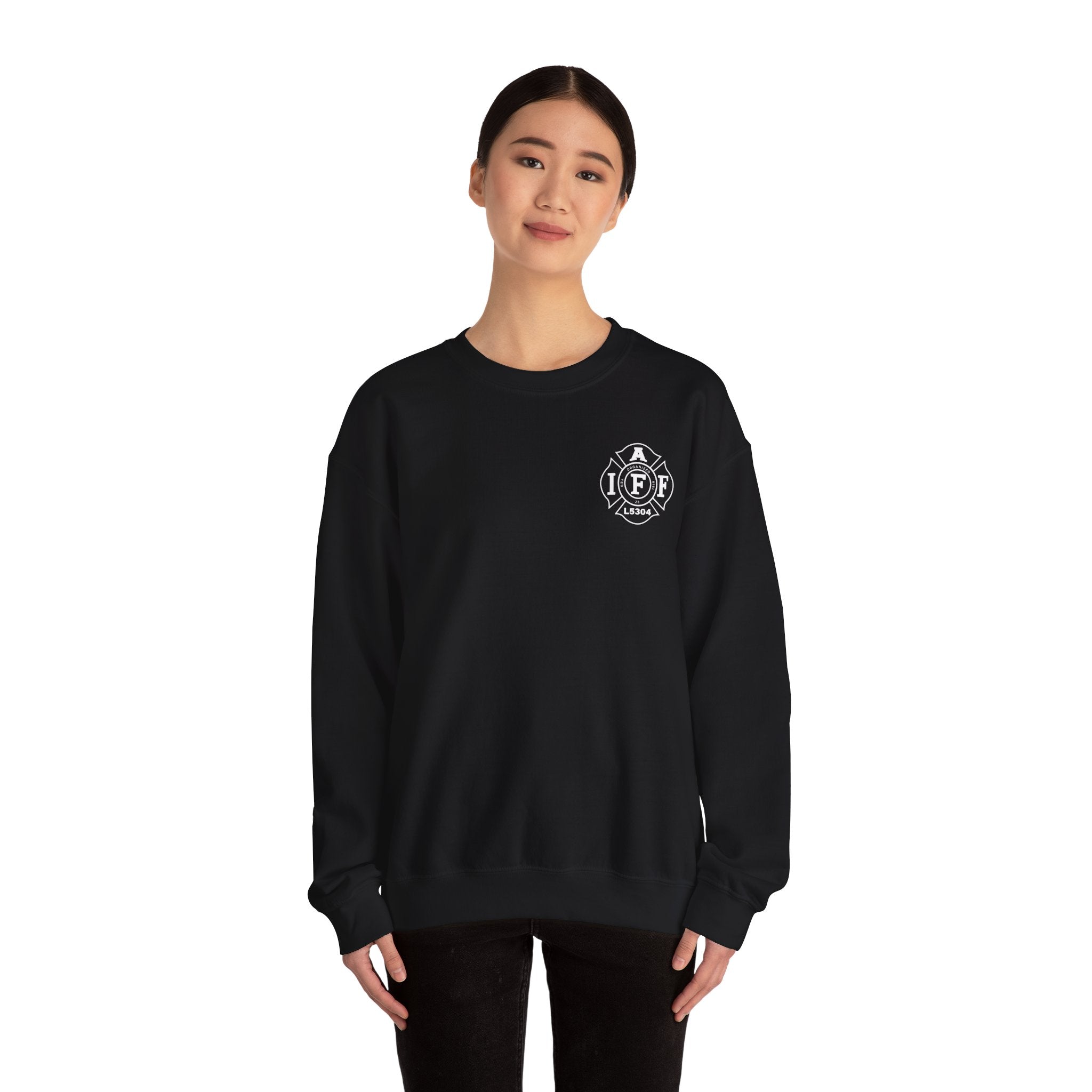 Clarke County B Shift version 1 - Gildan Unisex Heavy Blend™ Crewneck Sweatshirt