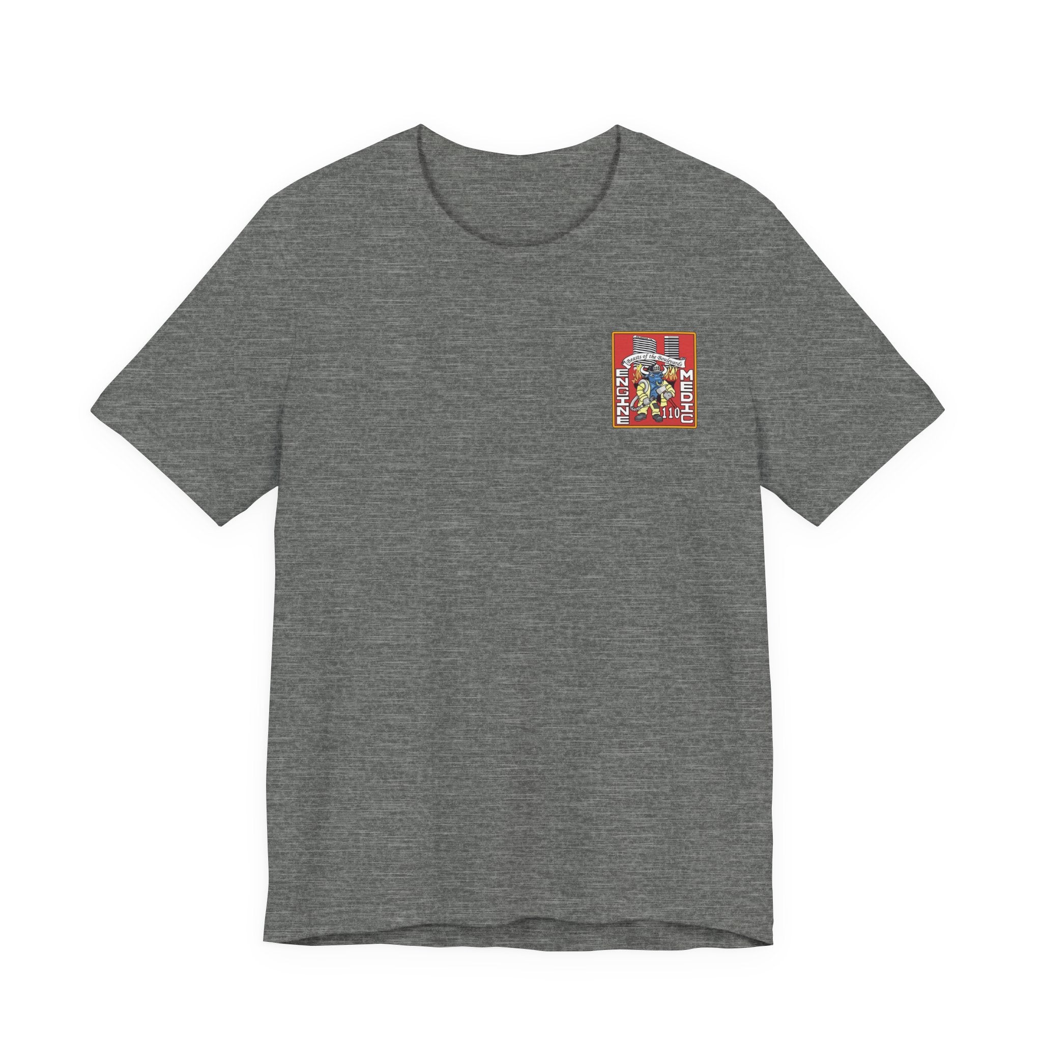 Station 10 Beast Front and Back - Bella+Canvas Soft Unisex Tee