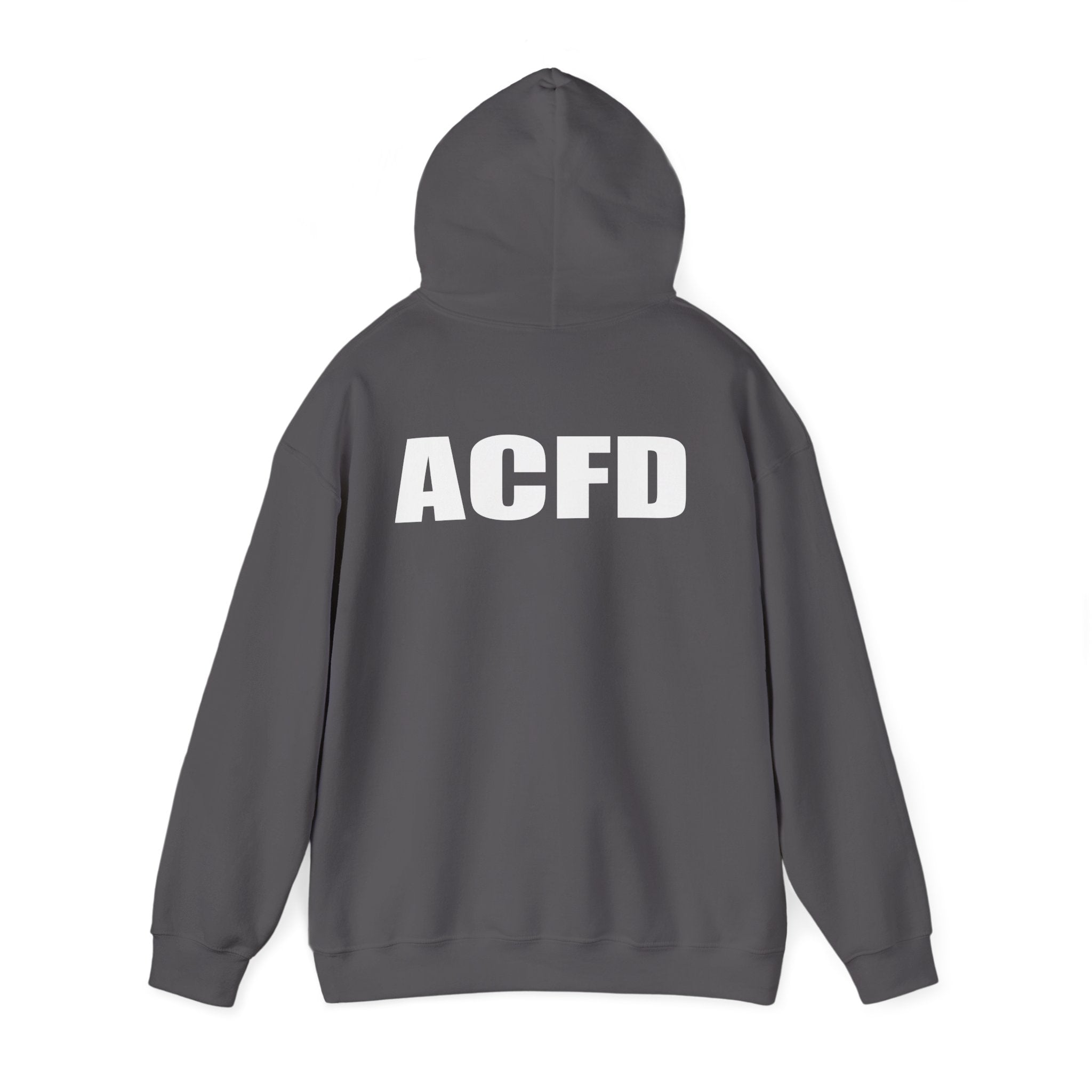 Arlington Station 3 Rhino Front/ACFD FF Back - Gildan Heavy Blend™ Hooded Sweatshirt