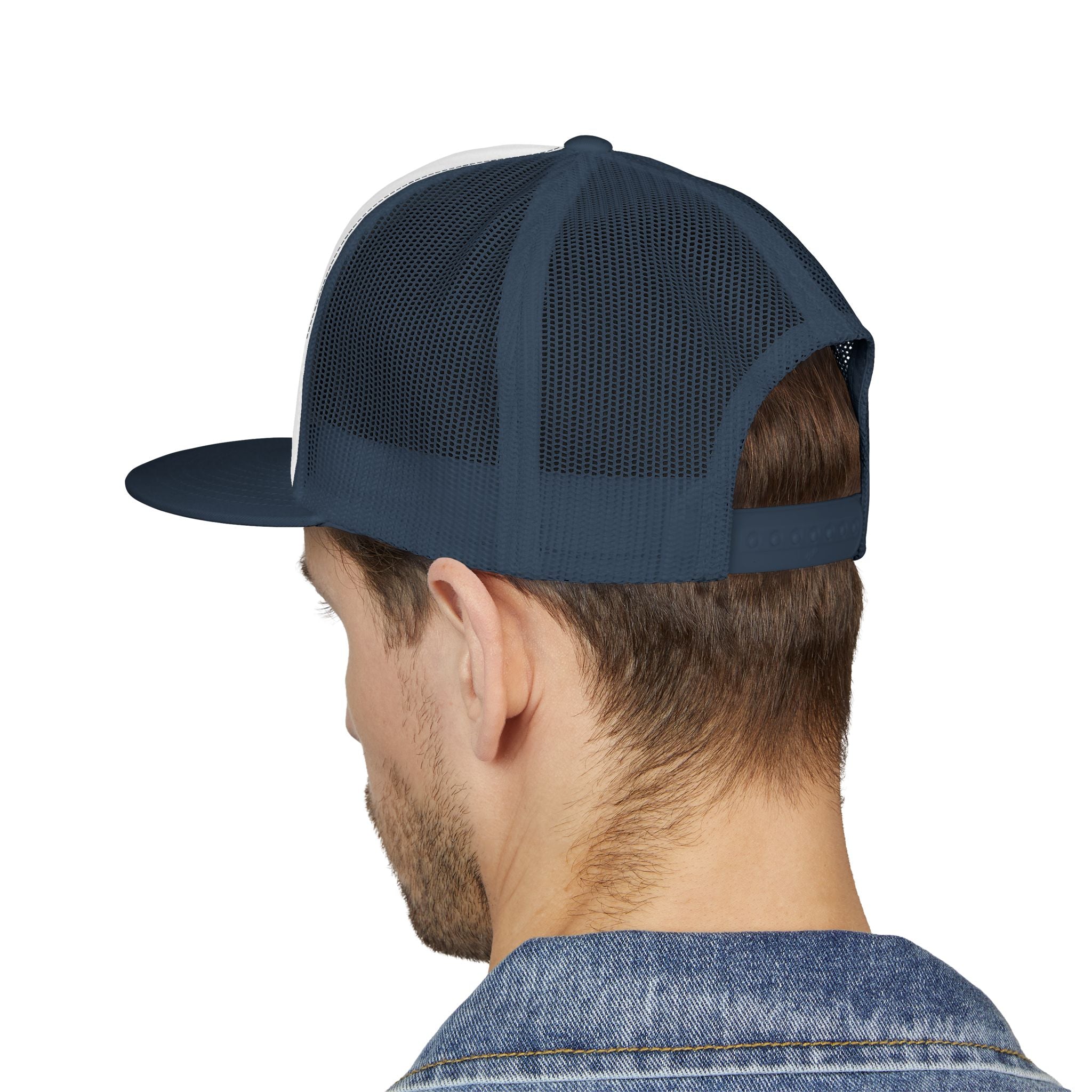 Arlington Rescue 2 (requested different style hat) - 5 Panel Trucker Cap (Embroidery)