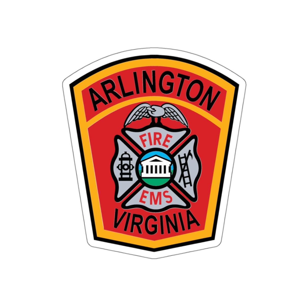 Die-Cut Stickers - Arlington Patch