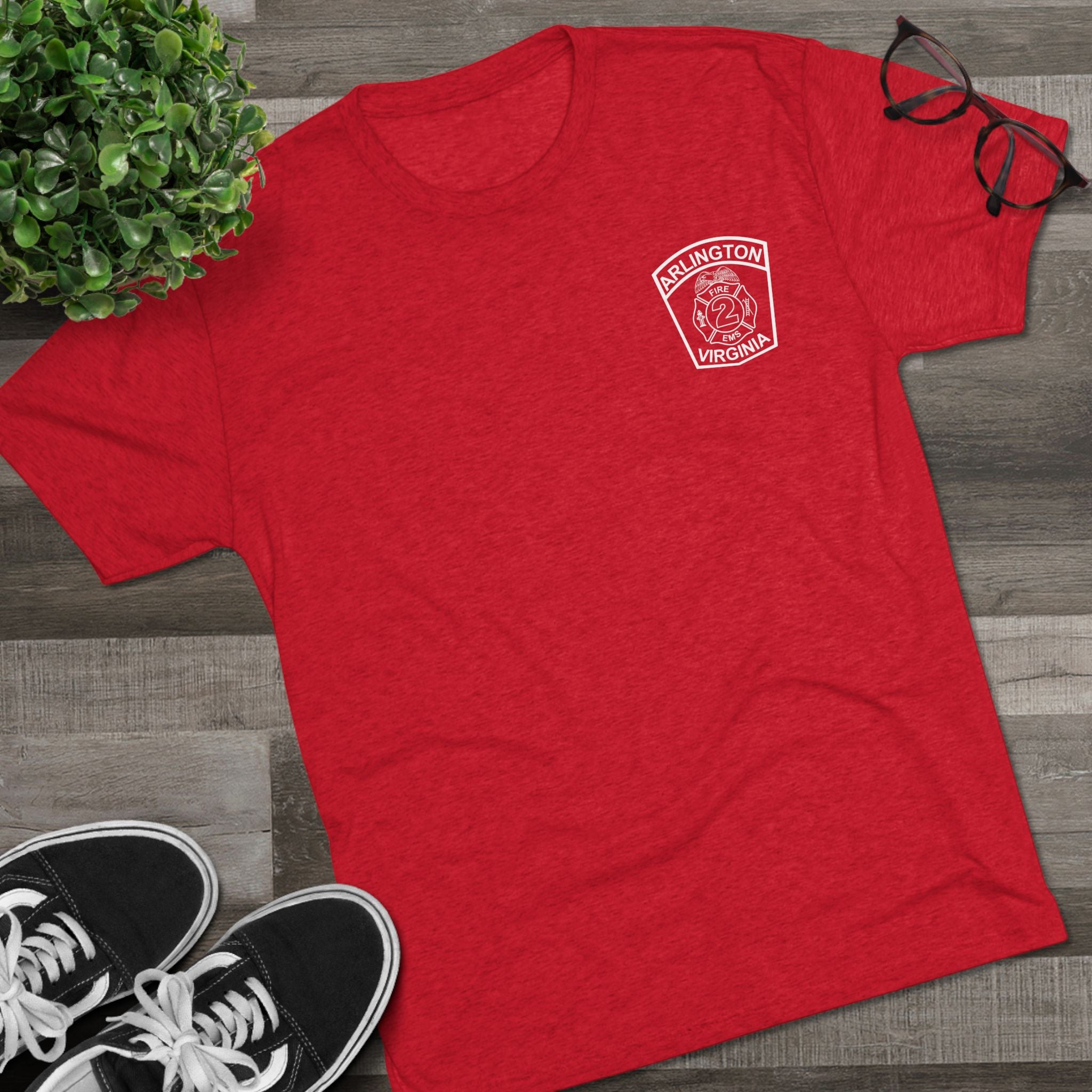 Engine 2 Ballston - NextLevel Tri-Blend Crew Tee
