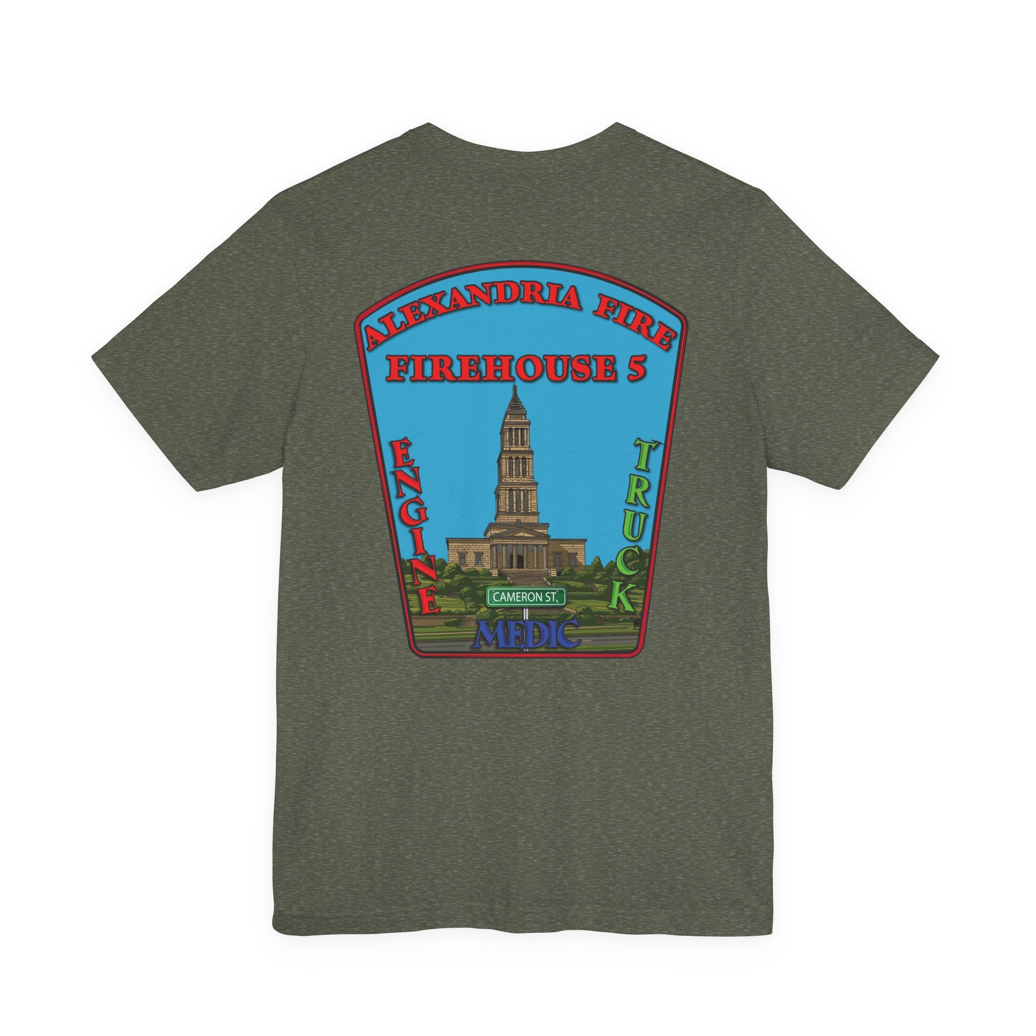 Alexandria Station 5 - Bella+Canvas Soft Unisex Tee