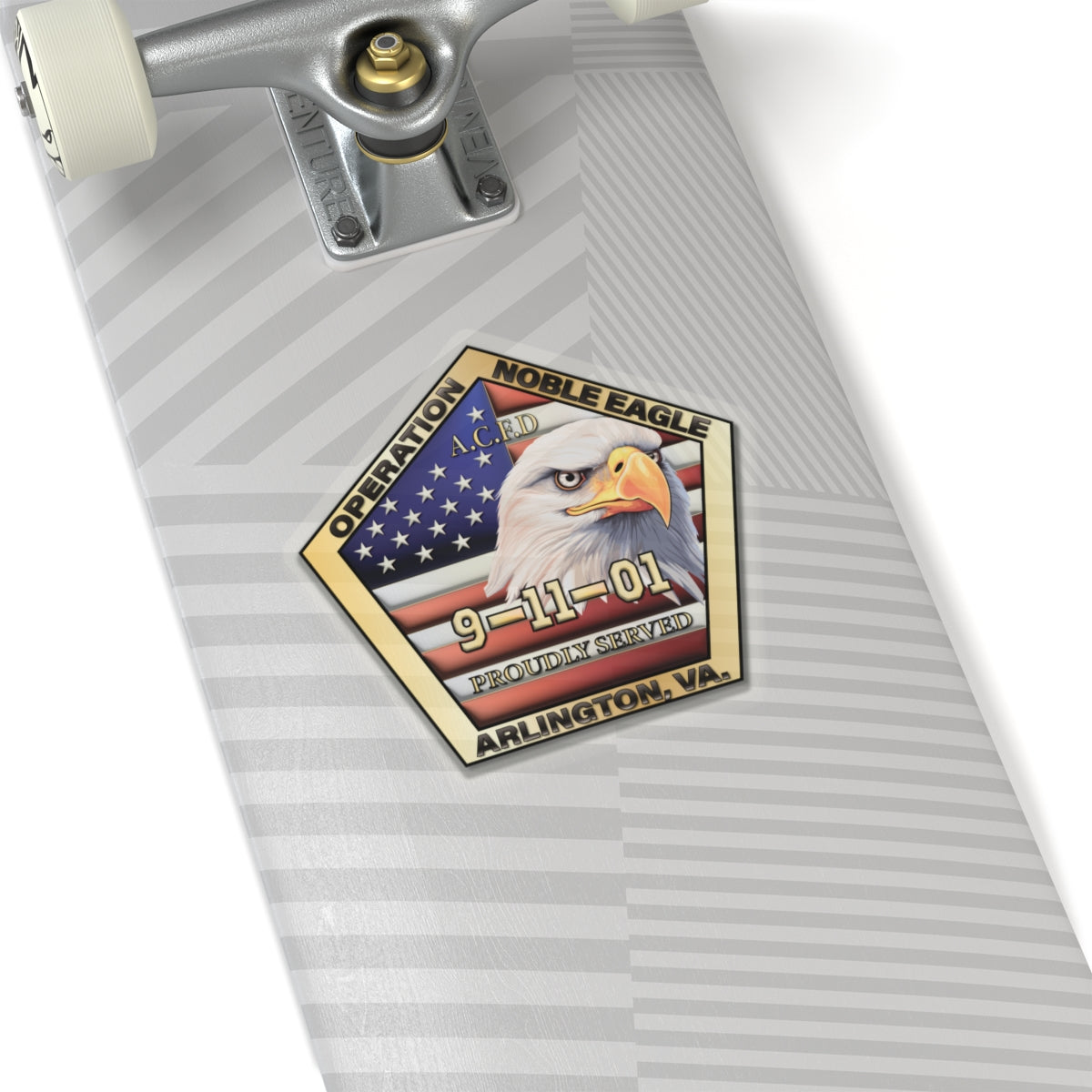 Arlington Operation Nobel Eagle Kiss-Cut Stickers