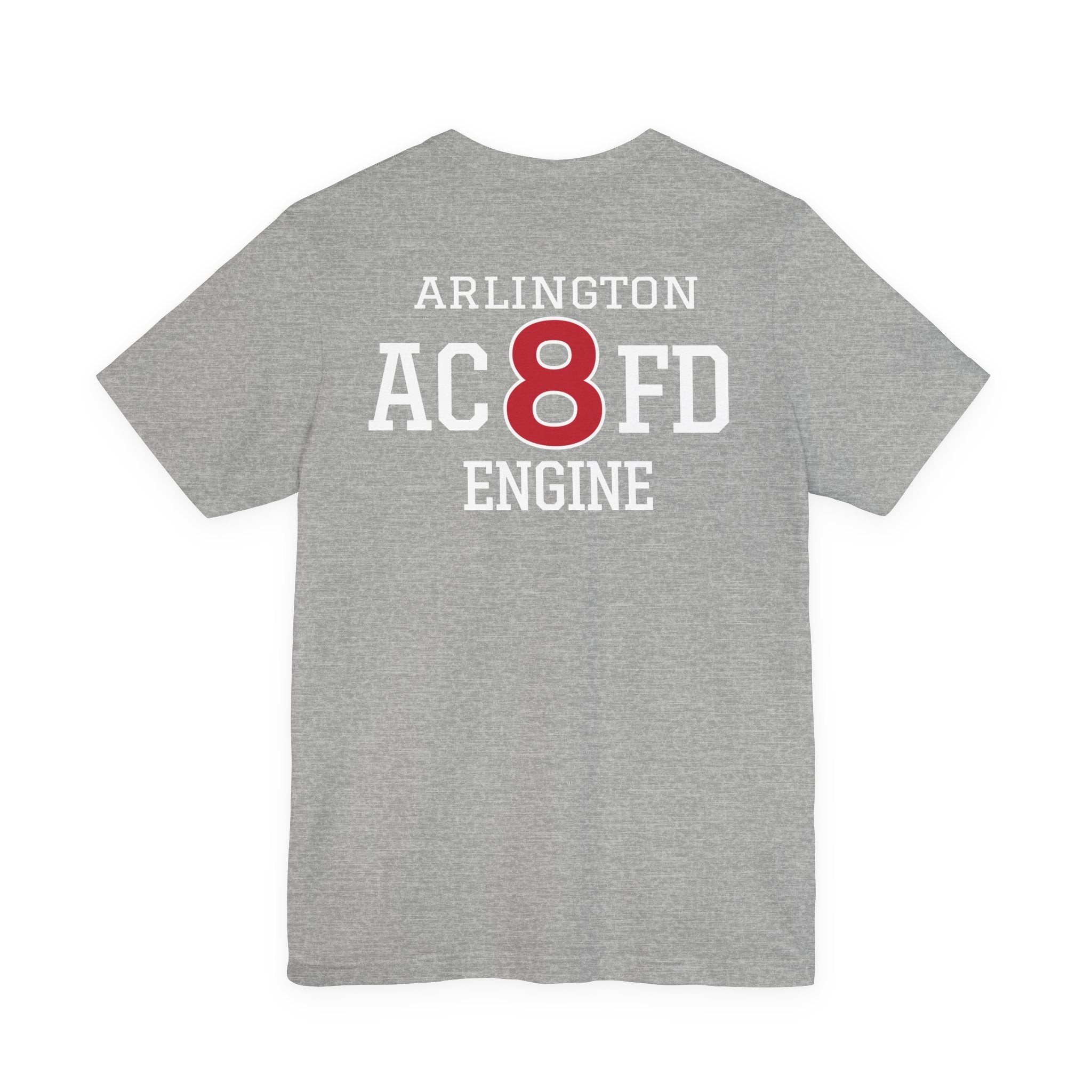 Engine 8 Arlington - Bella+Canvas Soft Unisex Tee