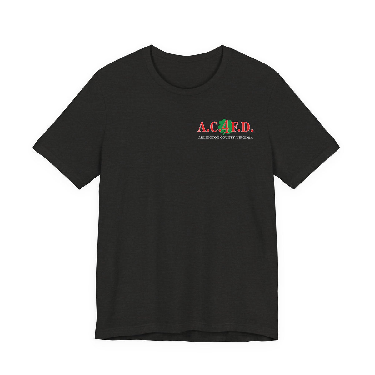 Station 4 Clover Back - Bella+Canvas Soft Unisex Tee