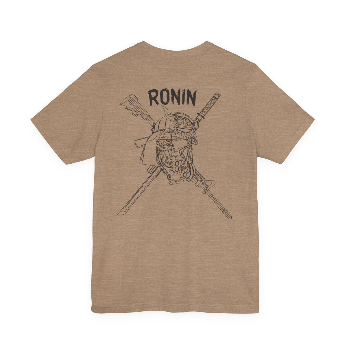 Charlie 2 Ronin (Black logo) - Bella Canva soft cotton bled.