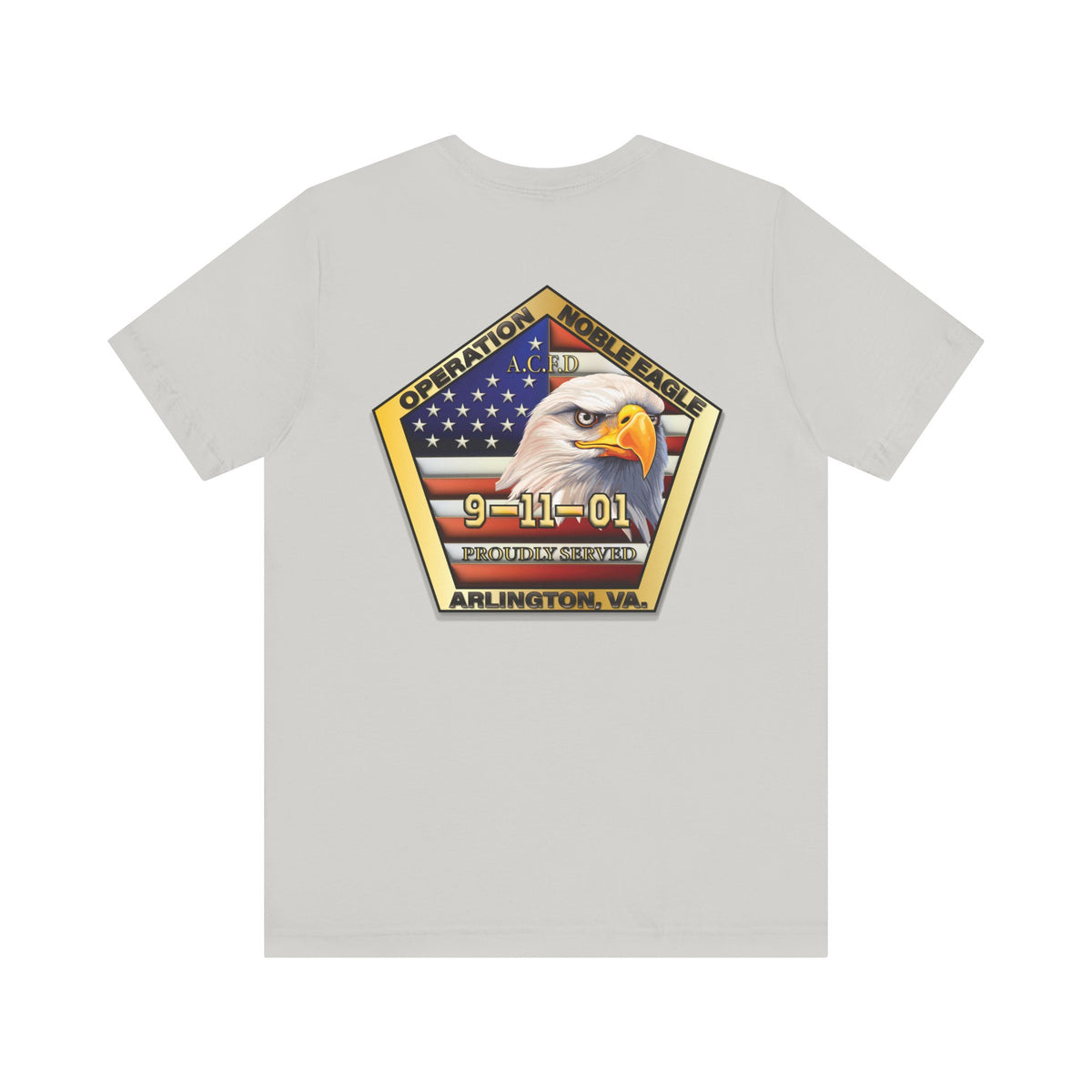 Arlington Badge/Noble Eagle - Bella+Canvas Soft Unisex Tee