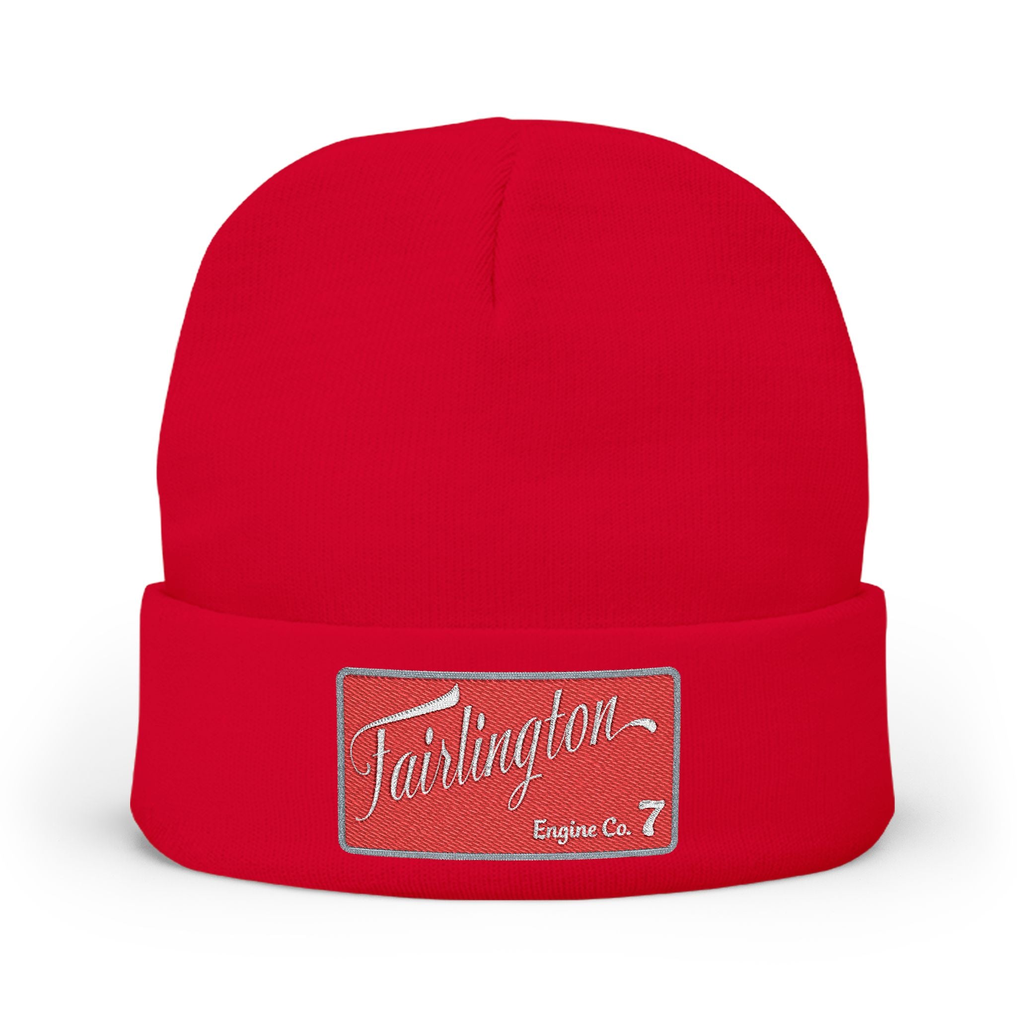 Arlington Fairlington Engine 7 - Knit Beanie (Embroidery)