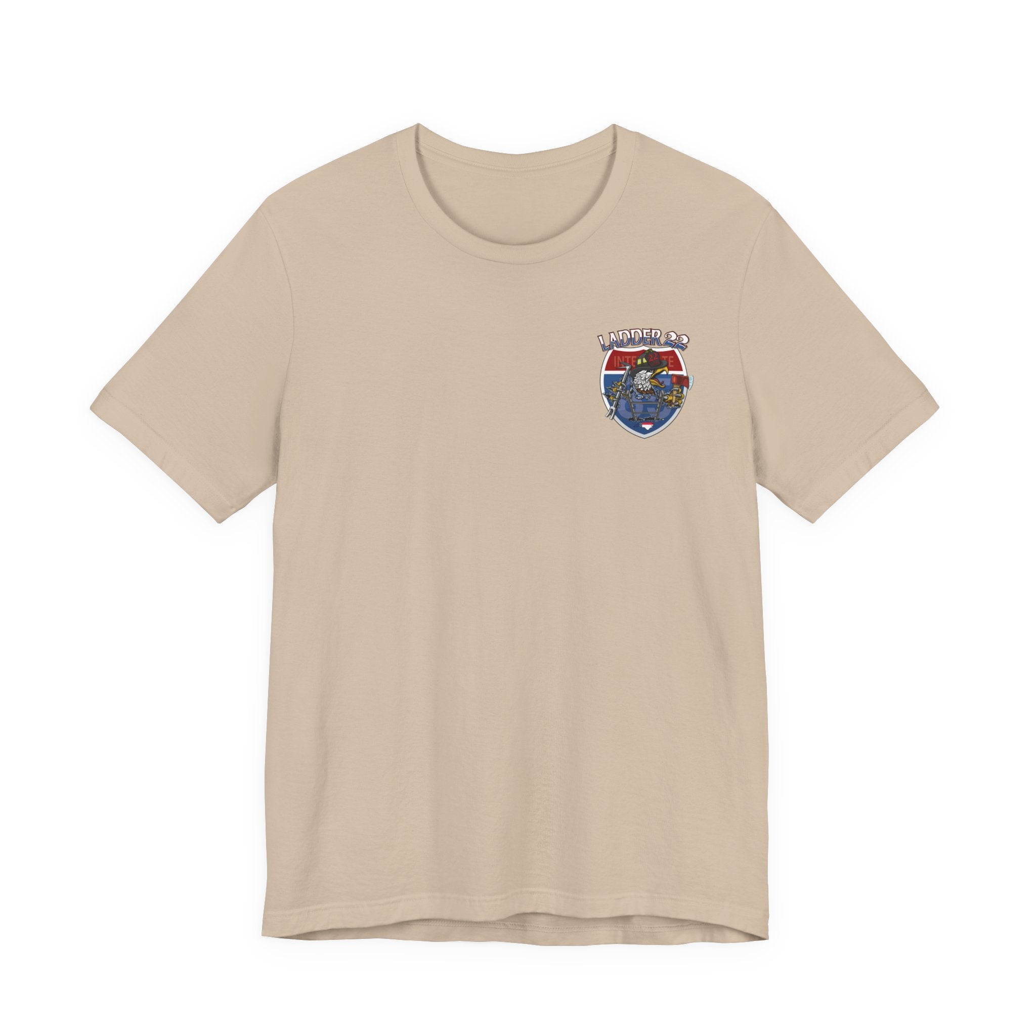 Thomasville Fire NC Ladder 22 (version 1) - Bella+Canvas Soft Unisex Tee