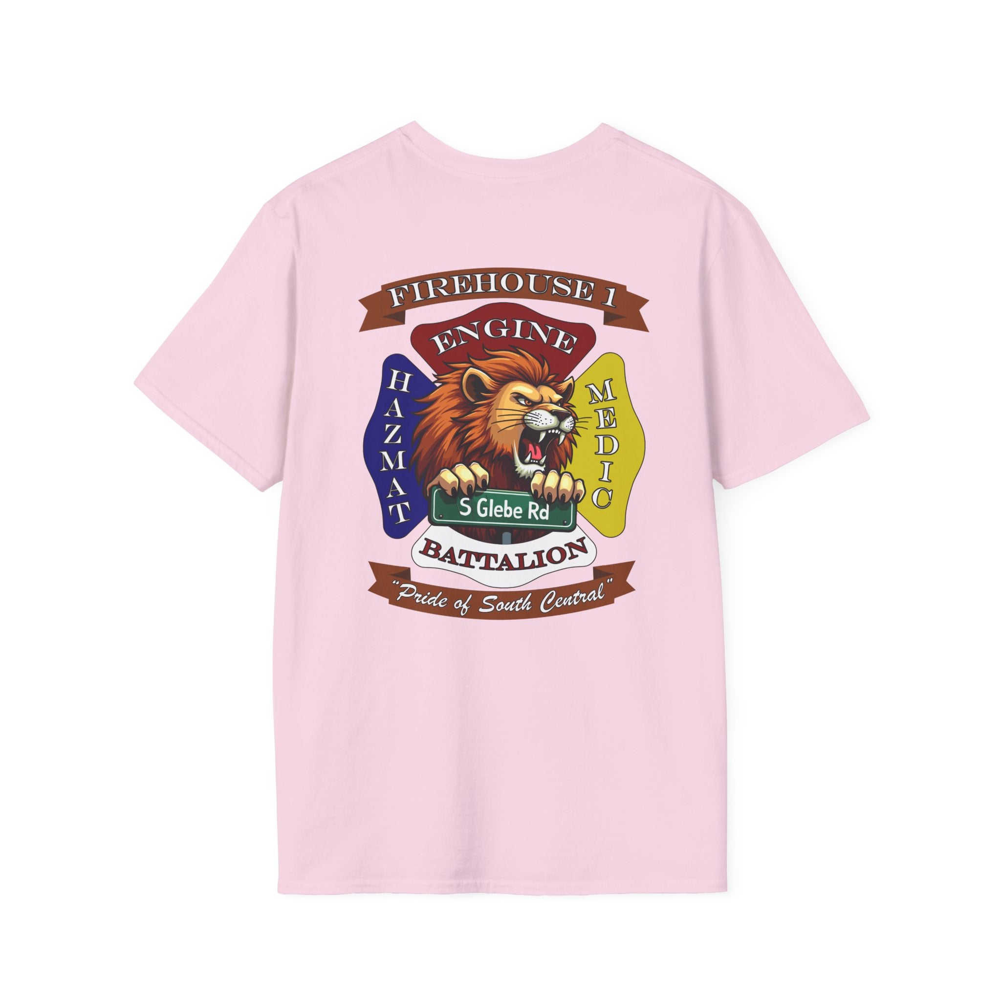 "South Central" Station 1 (version 4) - Gildan Soft Cotton Softstyle T-Shirt