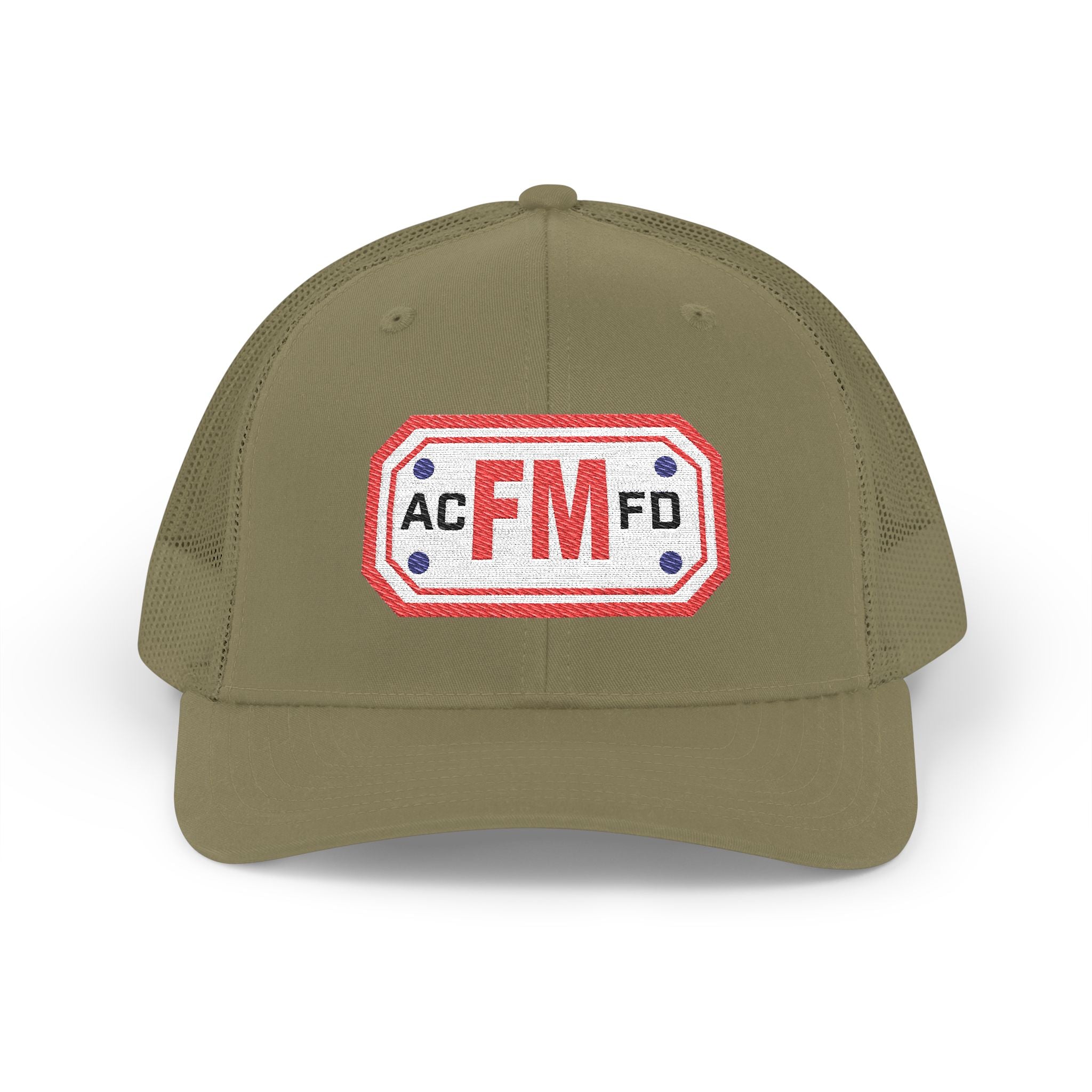 Arlington Fire Marshal Red - Snapback Trucker (Richardson 112 Style Hat)
