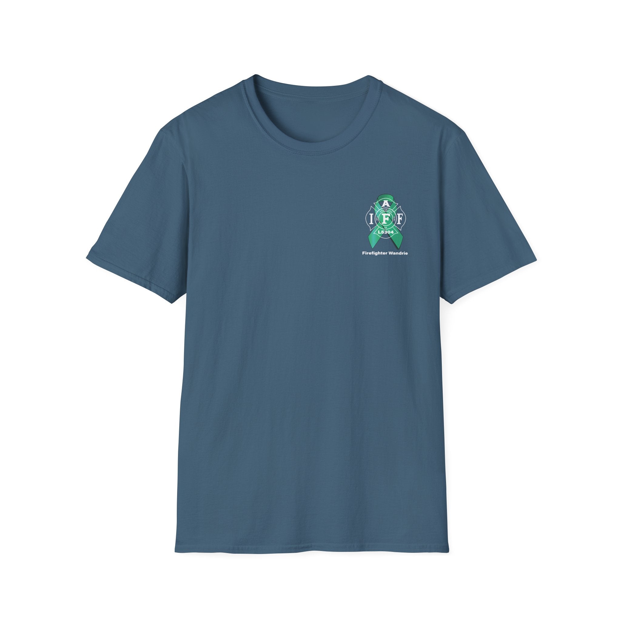 Clark County Firefighter Wandrie Support - Gildan Soft Cotton Softstyle T-Shirt