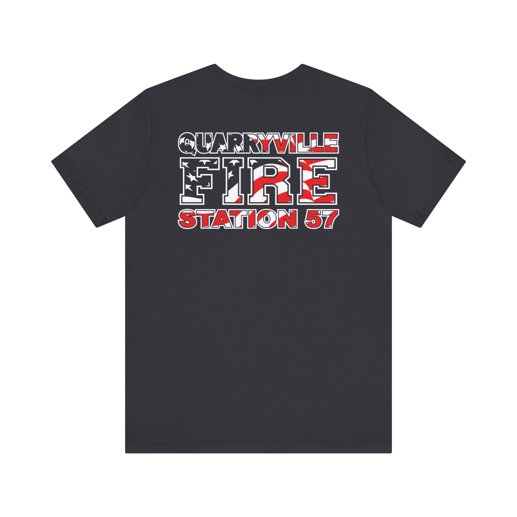 Quarryville PA Vol. Fire  - Bella+Canvas Soft Jersey Cotton Unisex Tee