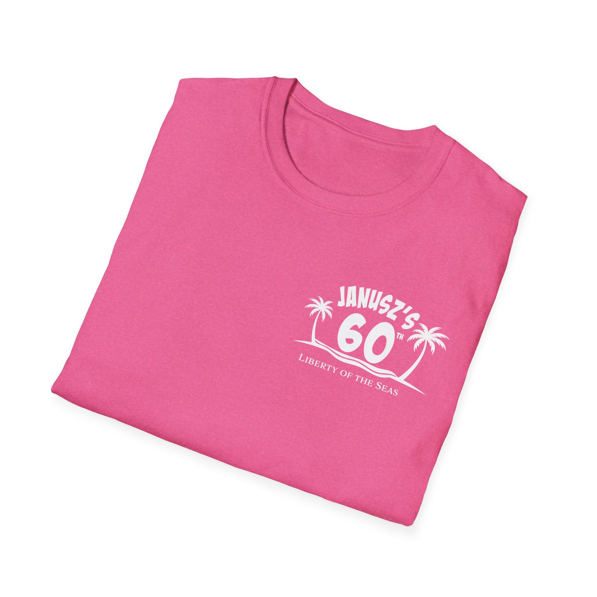 Renee Family Cruise white - Unisex Softstyle Cotton T-Shirt