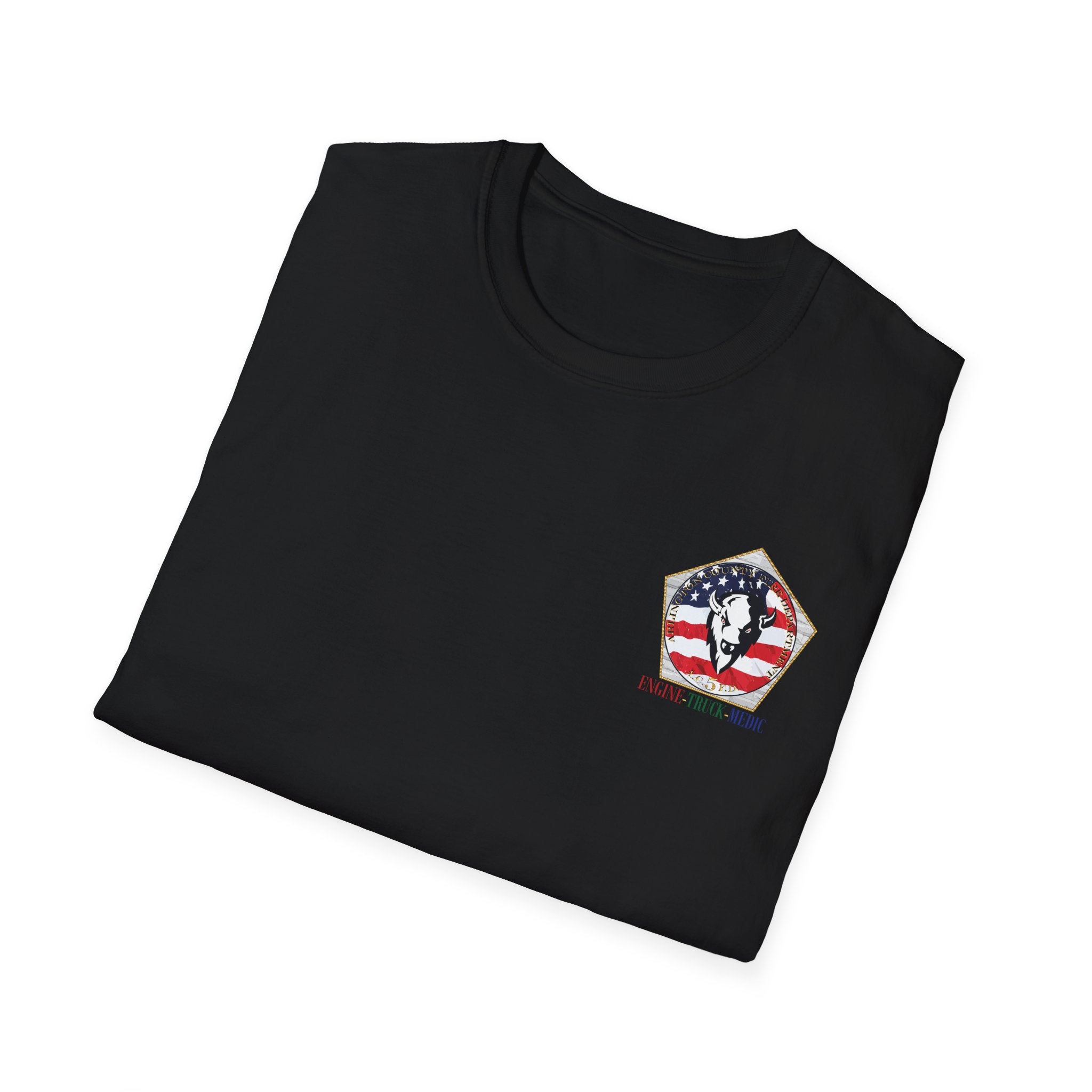 Copy of Station 5 Arlington (version 2) - Gildan Soft Cotton Softstyle T-Shirt