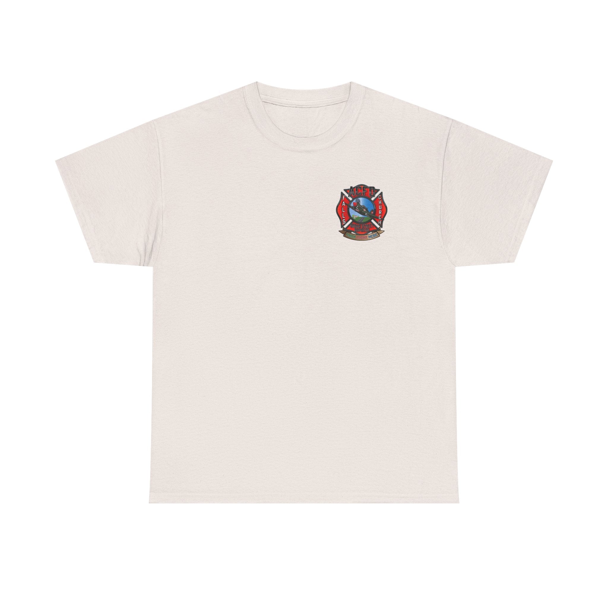Station 6 Truck Arlington - Heavy Cotton Unisex Tee