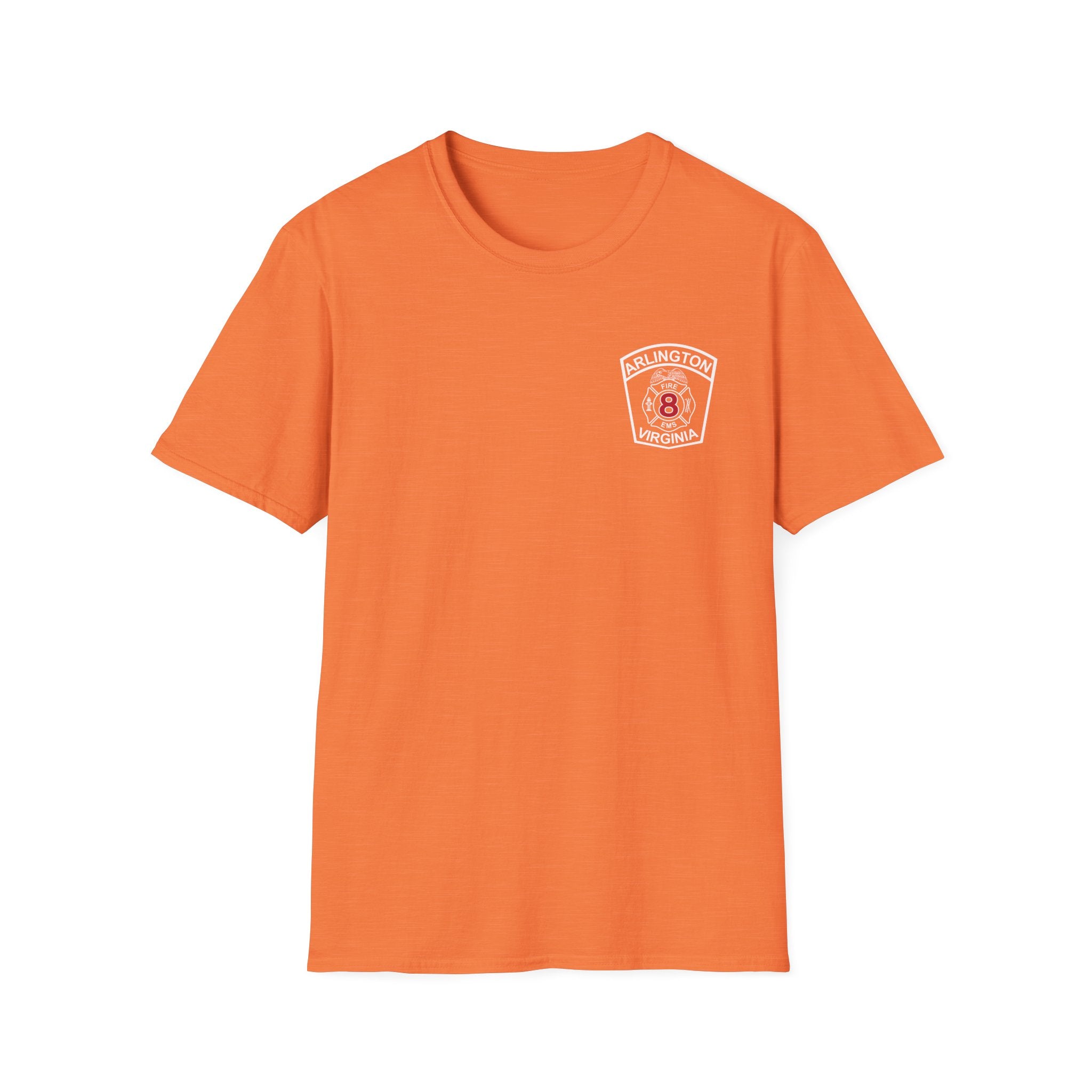 Engine 8 Arlington - Gildan Soft Cotton Softstyle T-Shirt