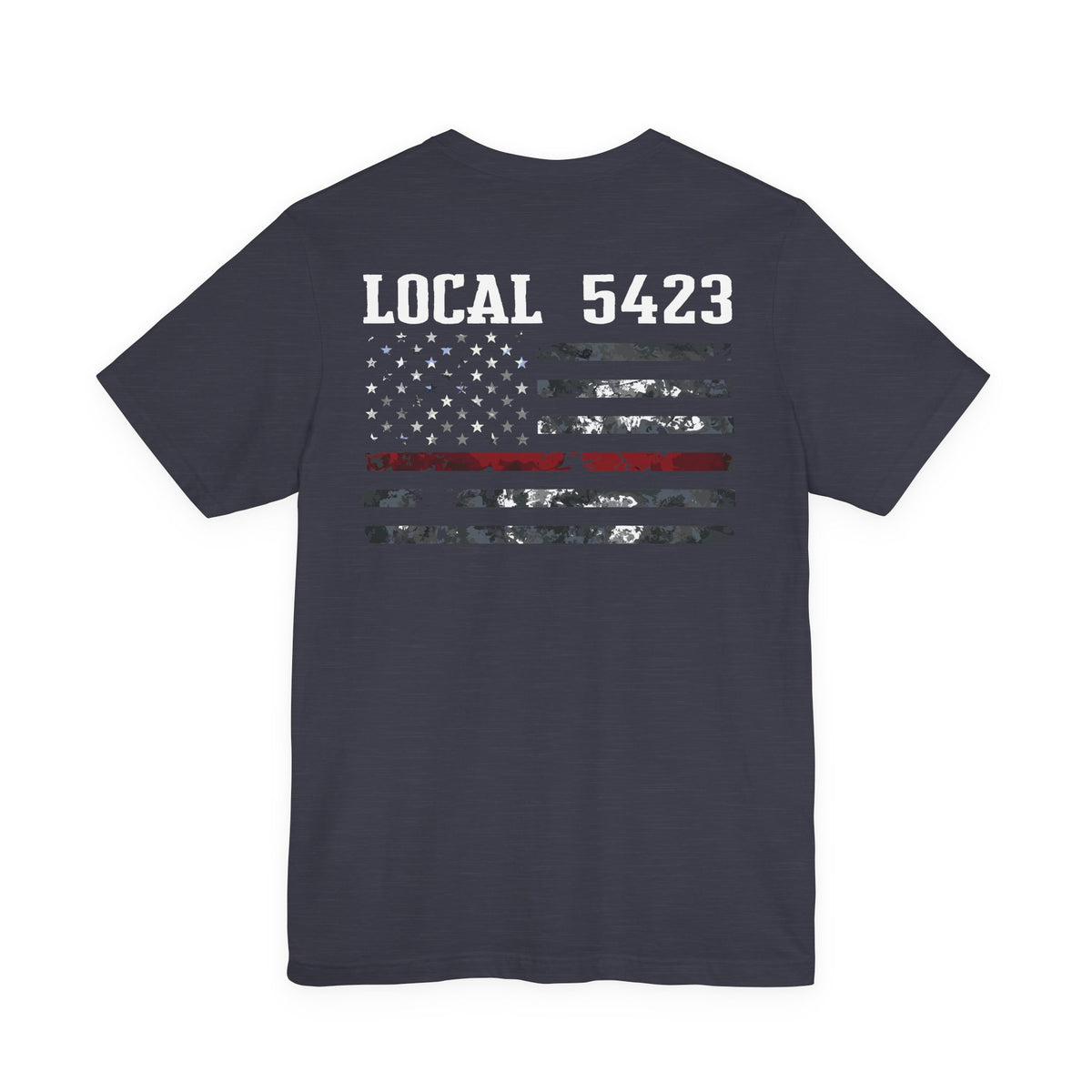 Manheim Township Local 5423 white - Bella+Canvas Soft Unisex Tee