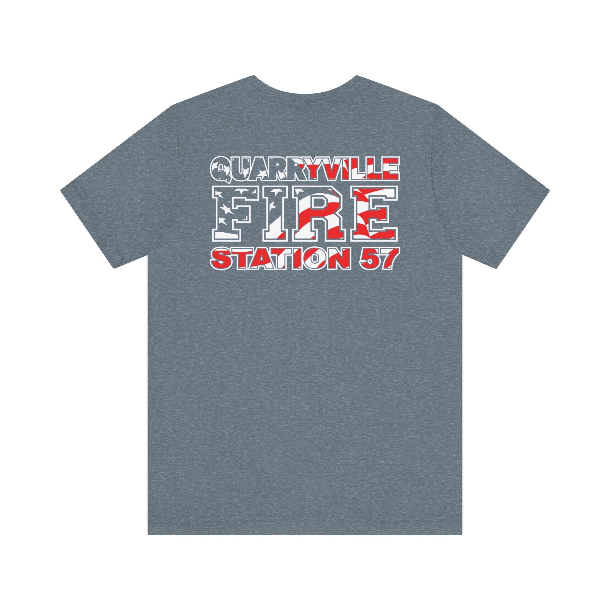Quarryville PA Vol. Fire  - Bella+Canvas Soft Jersey Cotton Unisex Tee