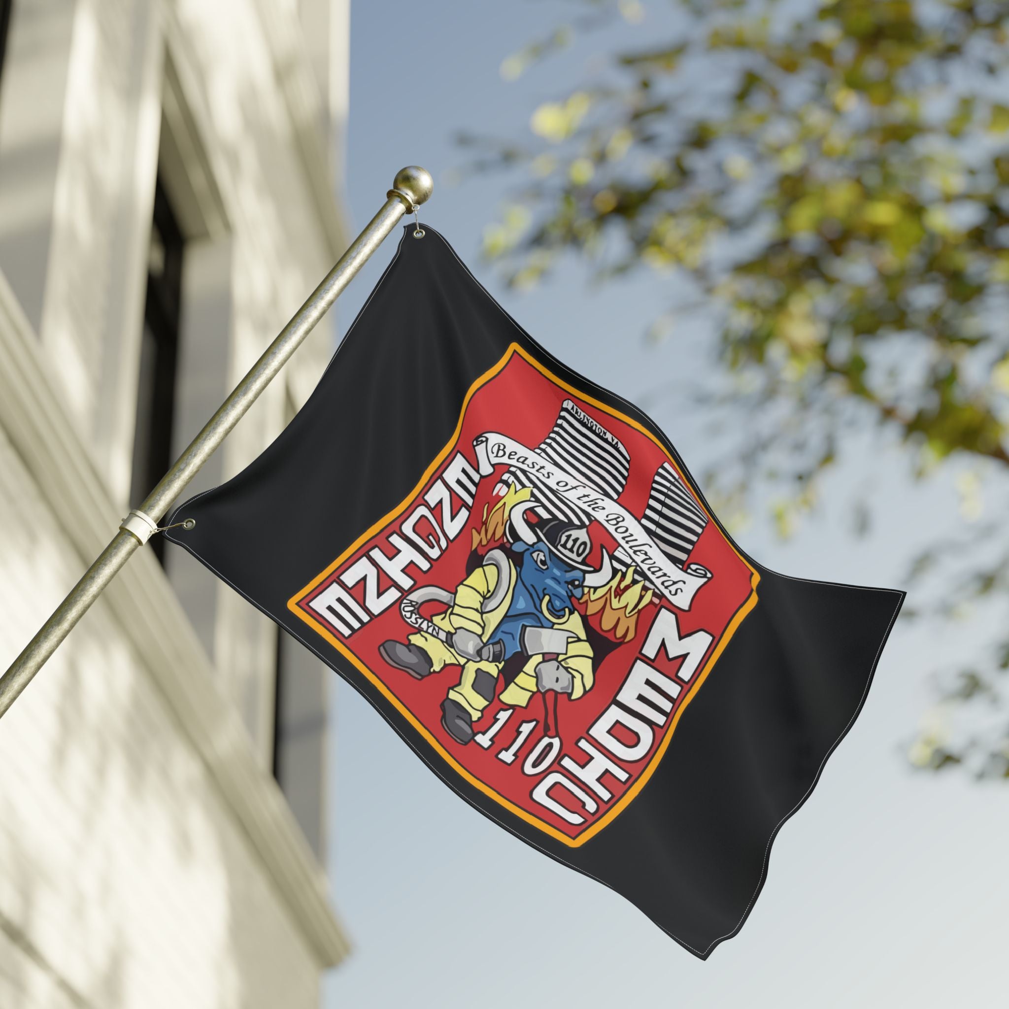 Station 10 Flag - Double Sided Flag