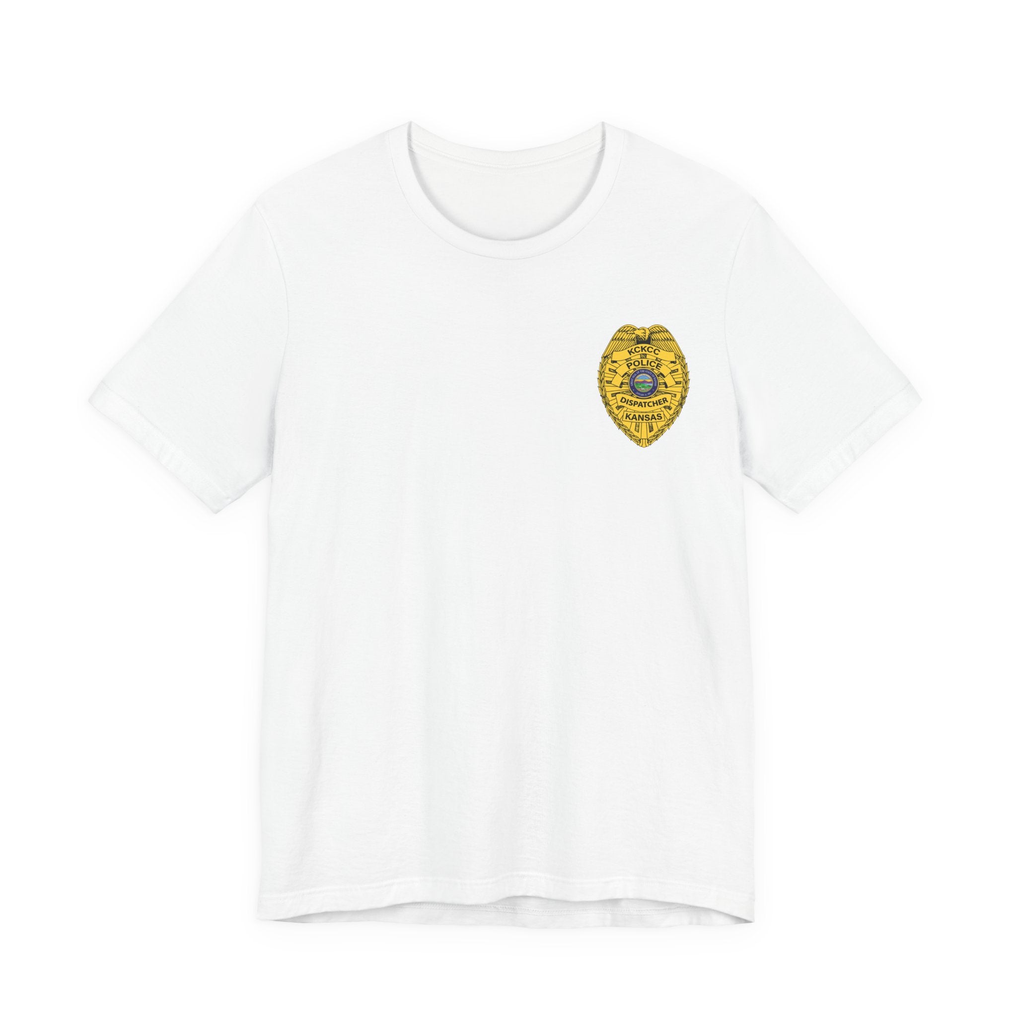 KCKCC Police Dispatcher - Unisex Jersey Short Sleeve Tee