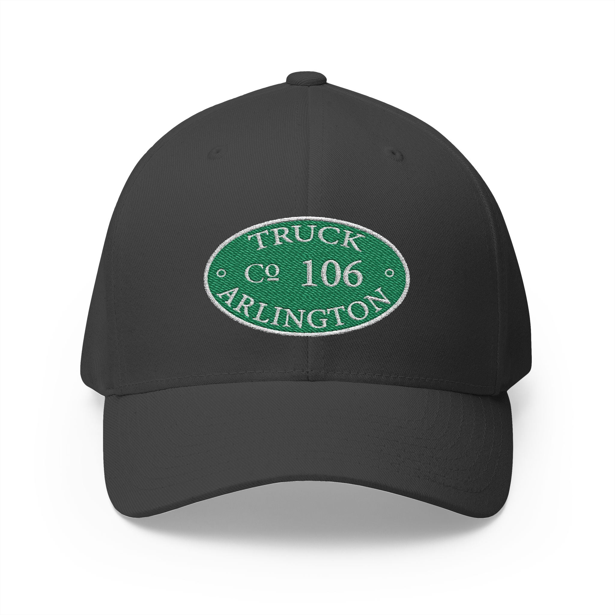 Arlington Truck 6 Circle Patch - FLEXFIT Closed-Back Structured Cap (Embroidery)