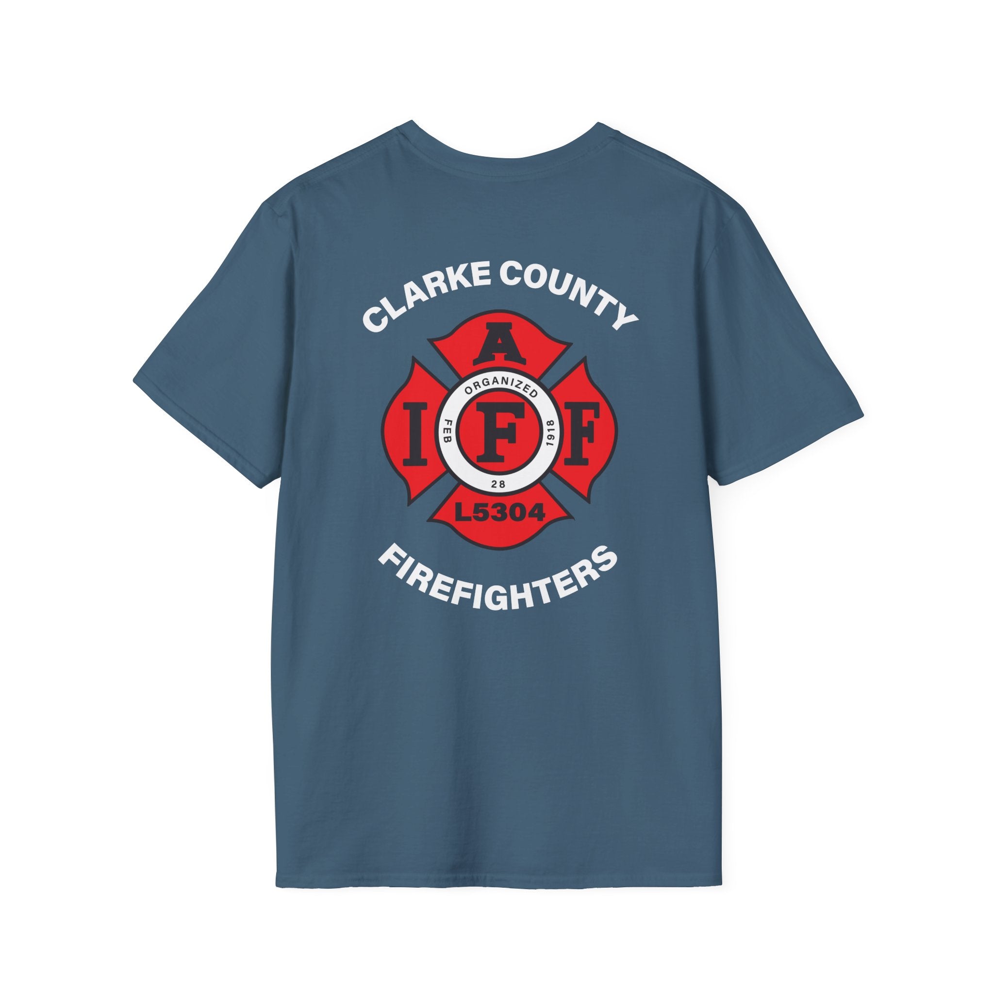 Clarke County Local 5304 (Portion of Proceeds go to Local 5304) - Gildan Soft Cotton Softstyle T-Shirt