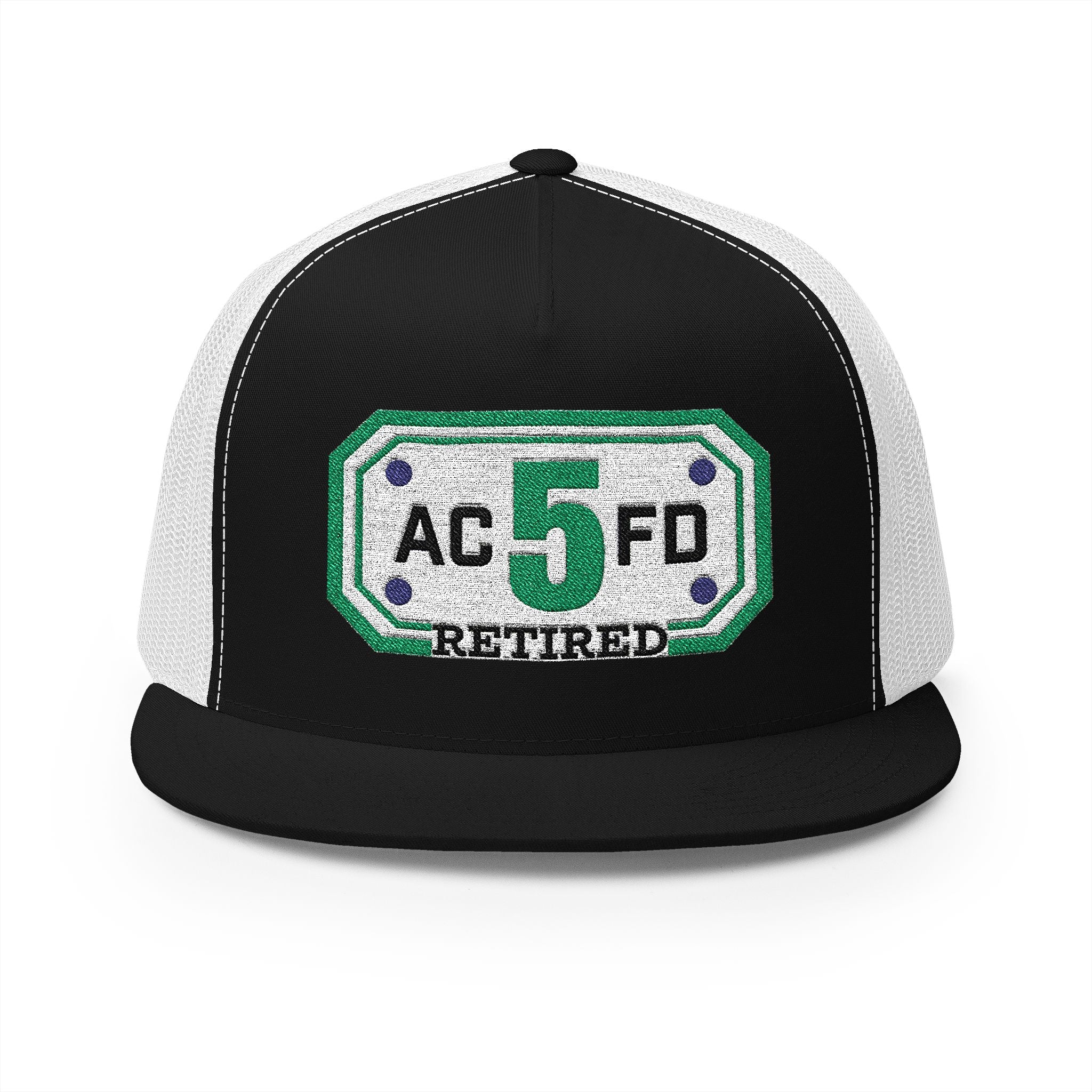 Retired Arlington Truck 5 - 5 Panel Trucker Cap (Embroidery)