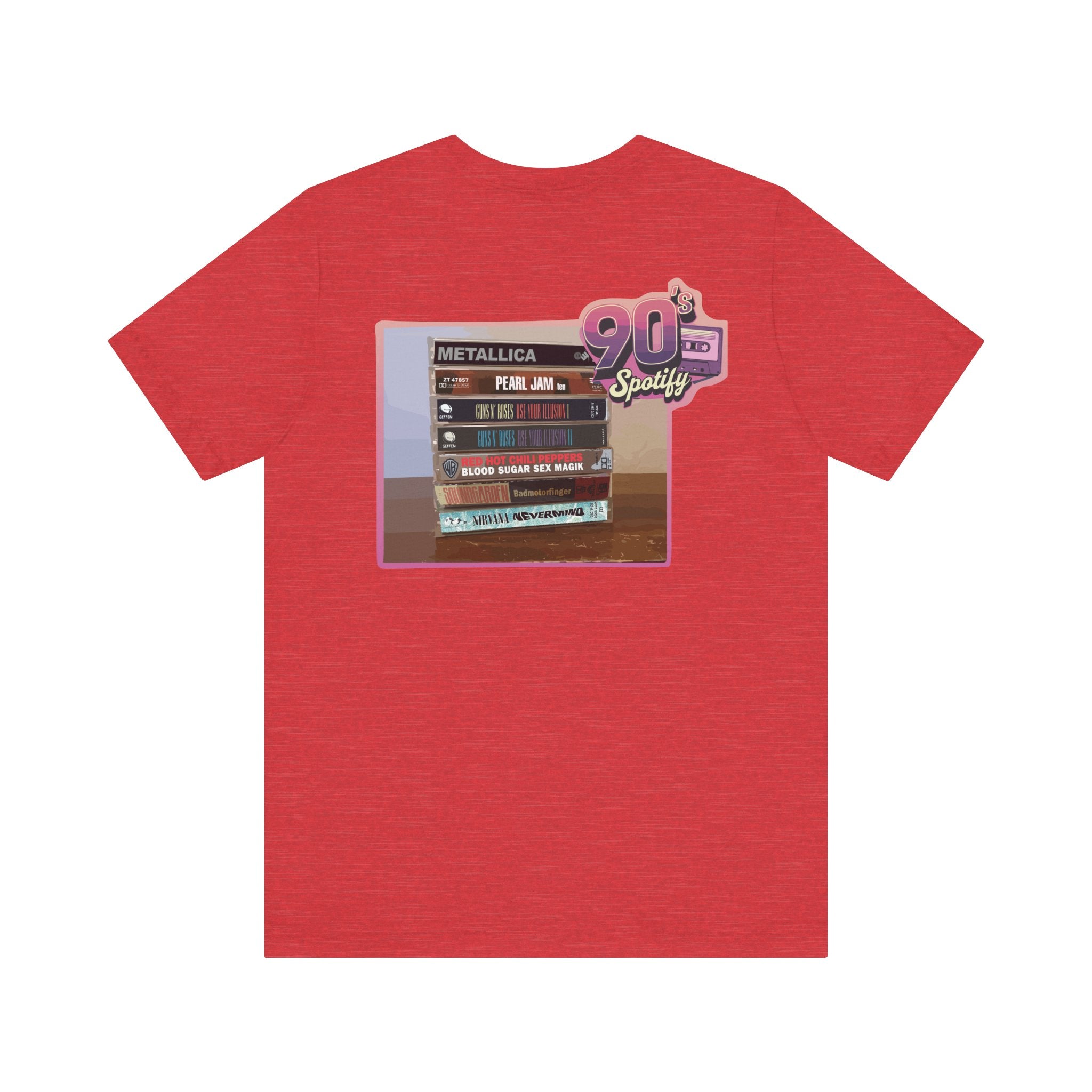 90's Spotify- Bella+Canvas Soft Unisex Tee