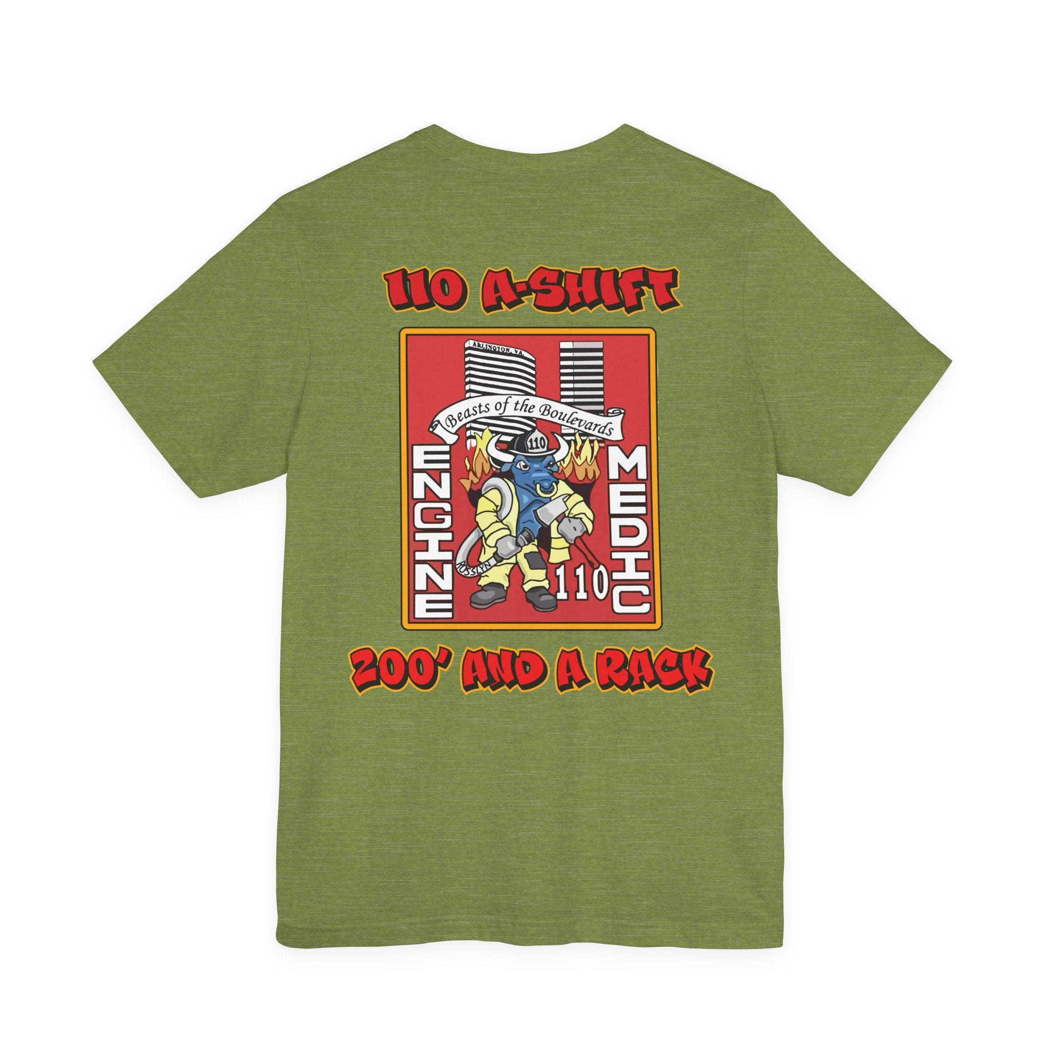 110 A-Shift Shirt Arlington - Bella+Canvas Soft Unisex Tee