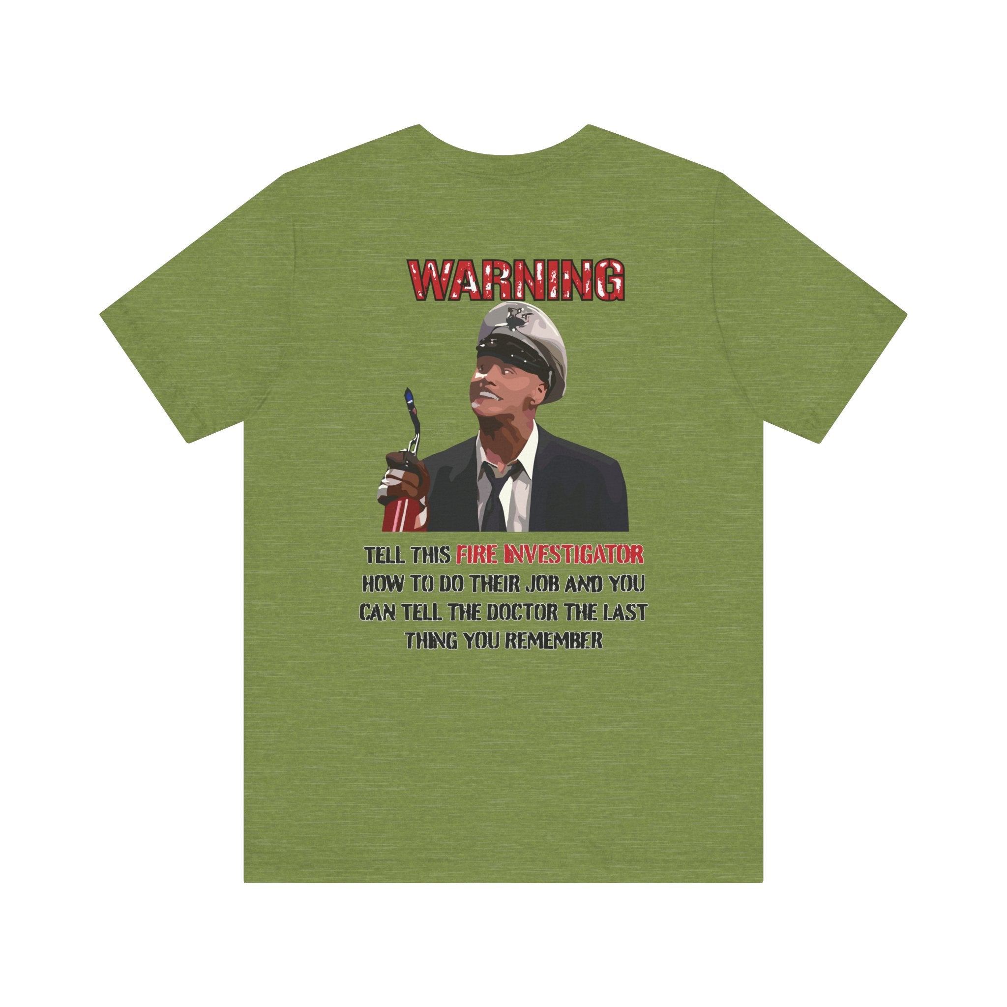 Fire Marshal Funny Shirt - Heavy Cotton Unisex Tee -