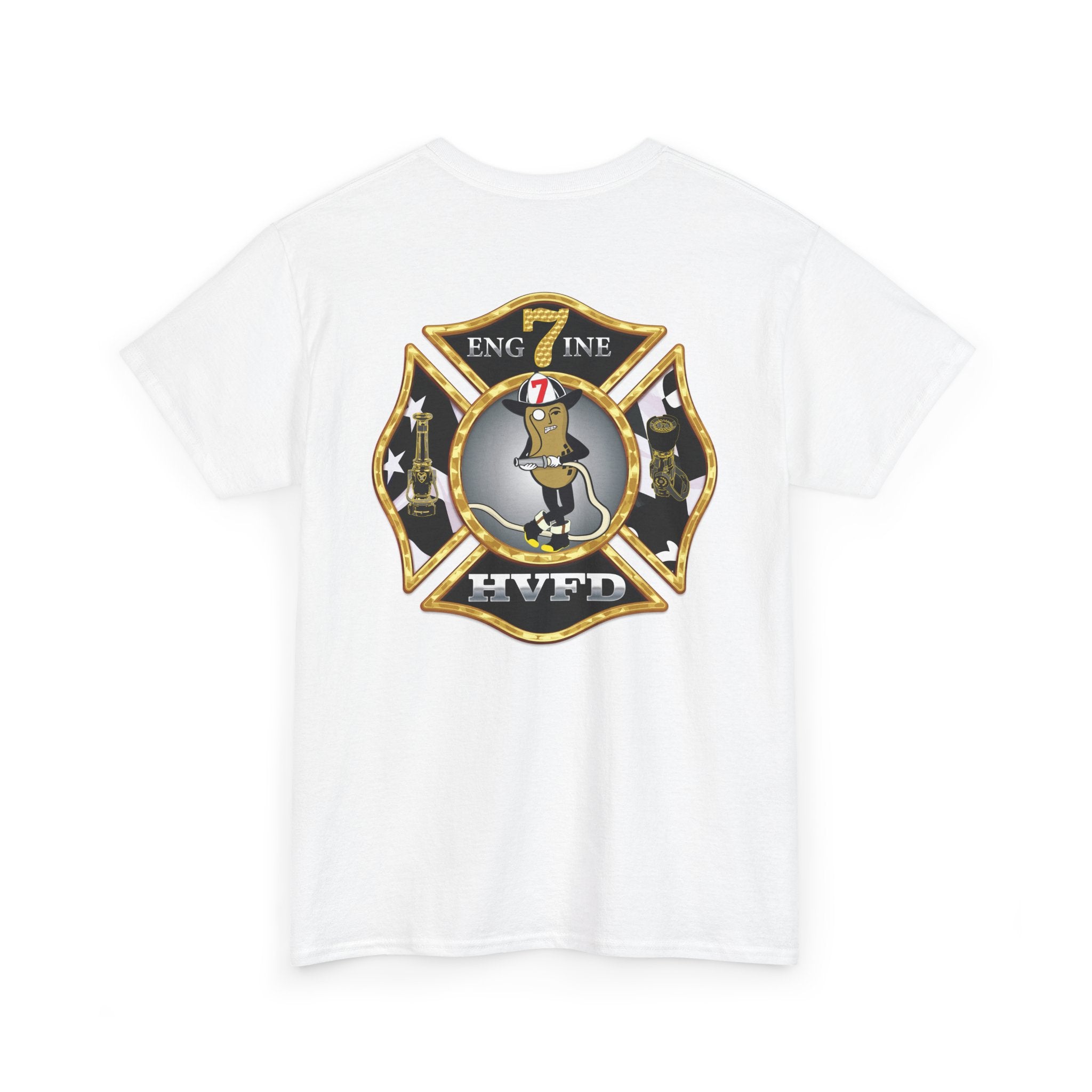 Hollywood MD Vol. Fire Eng7ine - Heavy Cotton Unisex Tee