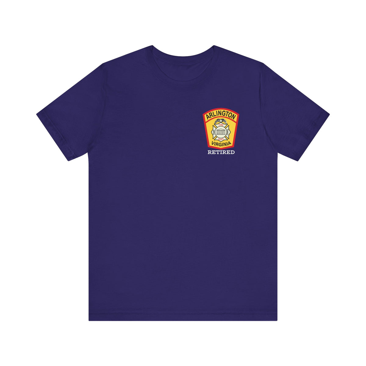 Arlington Retired Old Patch - Bella+Canvas Soft Unisex Tee