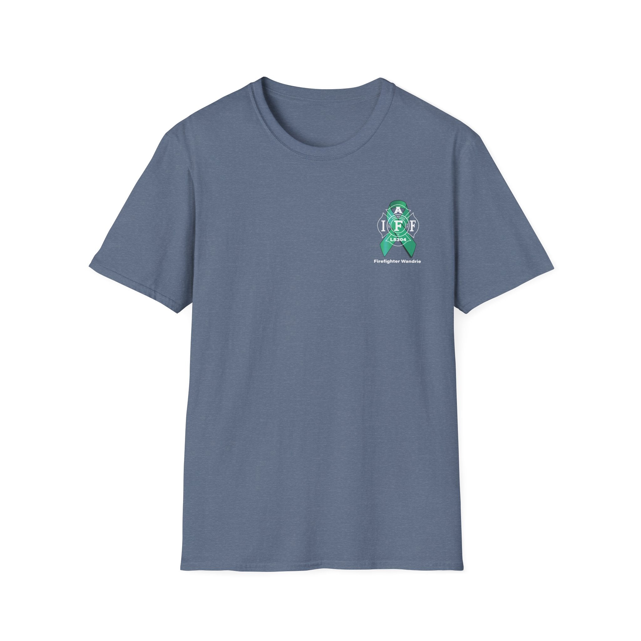Clark County Firefighter Wandrie Support - Gildan Soft Cotton Softstyle T-Shirt