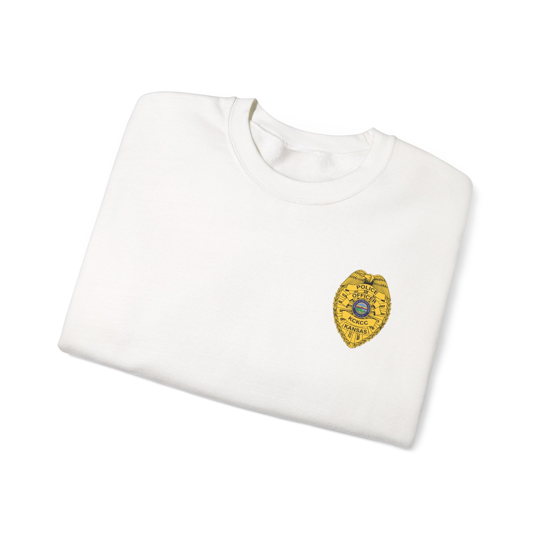 Kansas City College Police Officer - Unisex Heavy Blend™ Crewneck Sweatshirt