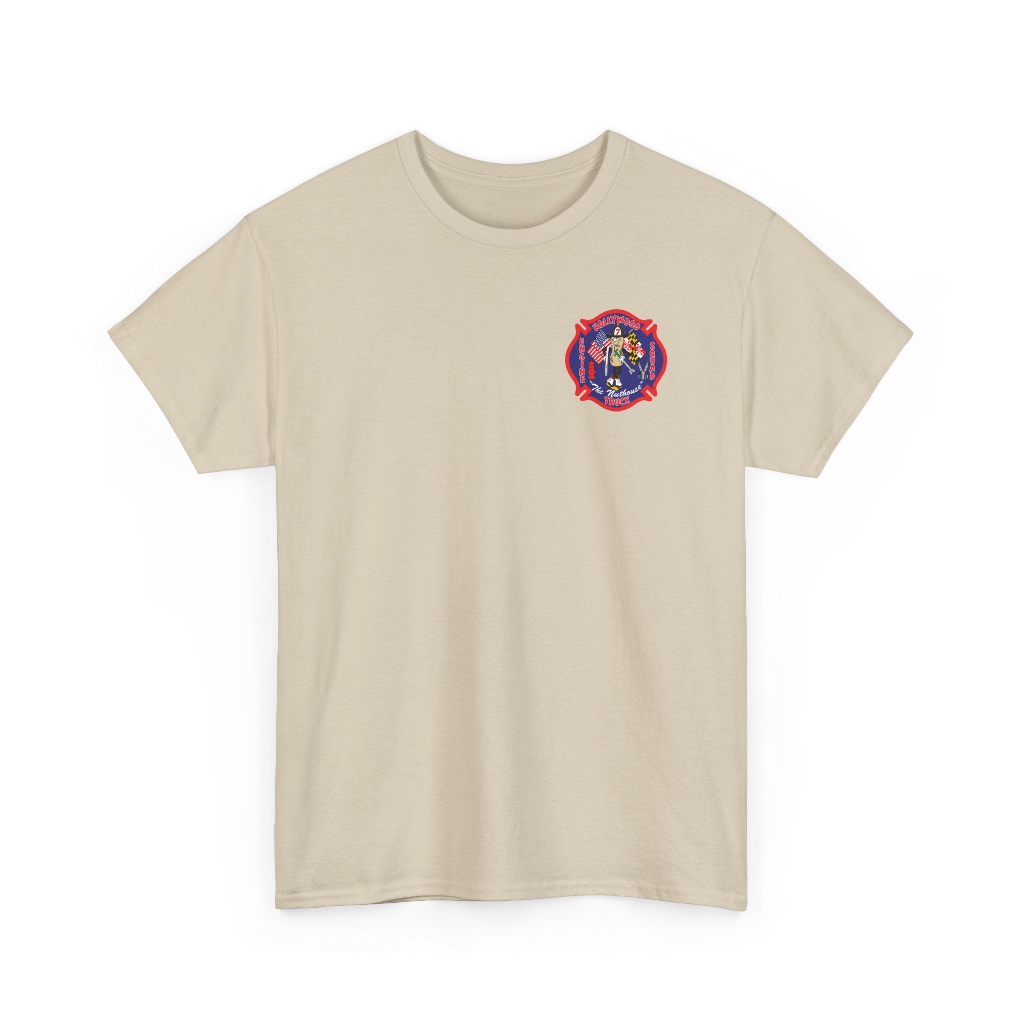 Hollywood MD Vol Fire Ladder Co. 7 - Heavy Cotton Unisex Tee -