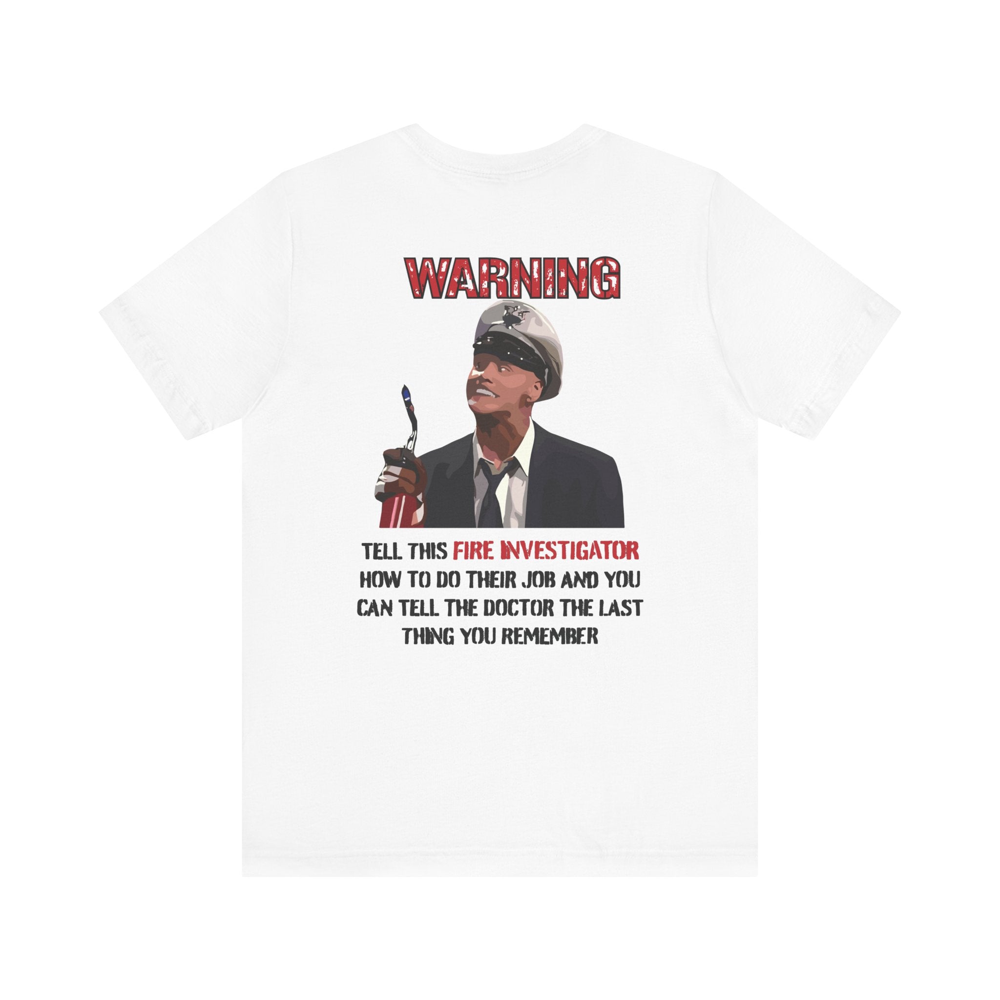 Fire Marshal Funny Shirt - Heavy Cotton Unisex Tee -