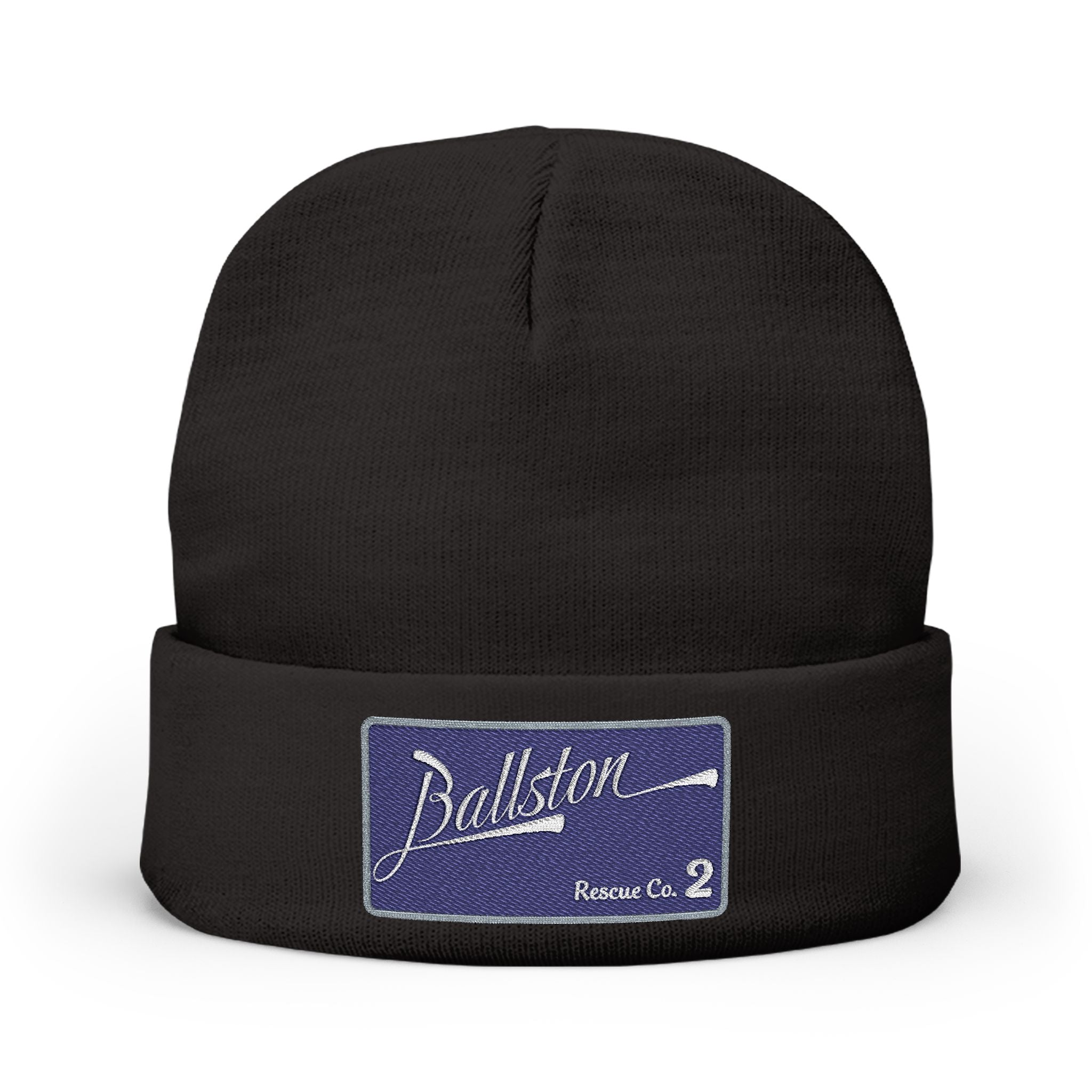 Arlington Ballston Rescue 2- Knit Beanie (Embroidery)