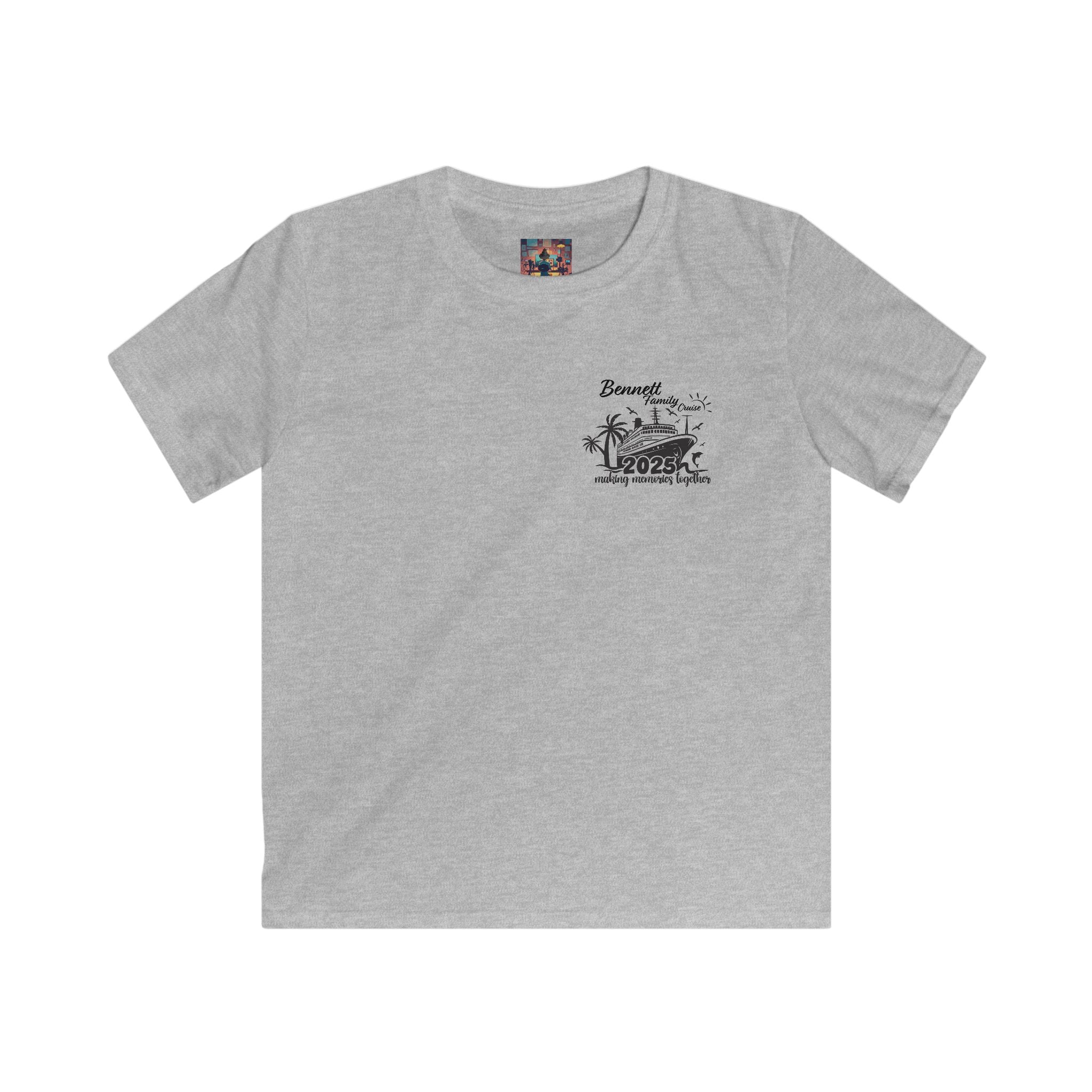 Bennett Family Cruise - Kids Softstyle Tee