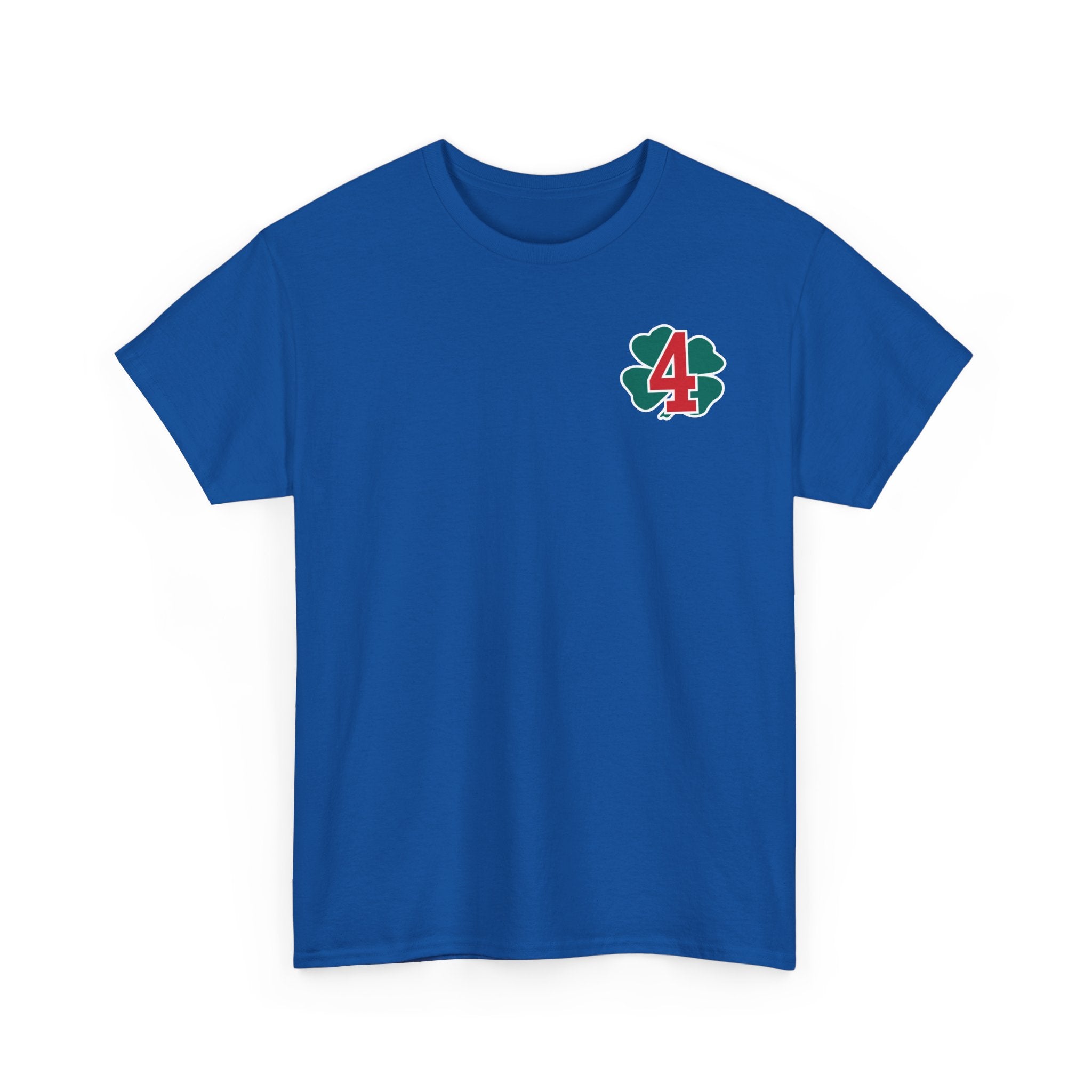 Station 4 Clover front /AC4FD back - Gildan 100% Cotton Tee Unisex Heavy
